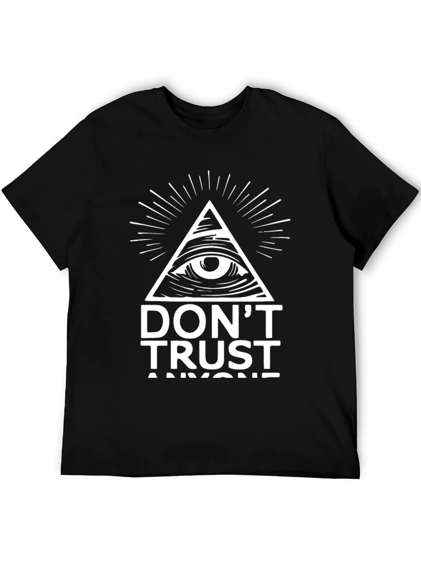 Mens Dont Trust Anyone Graphic Tee