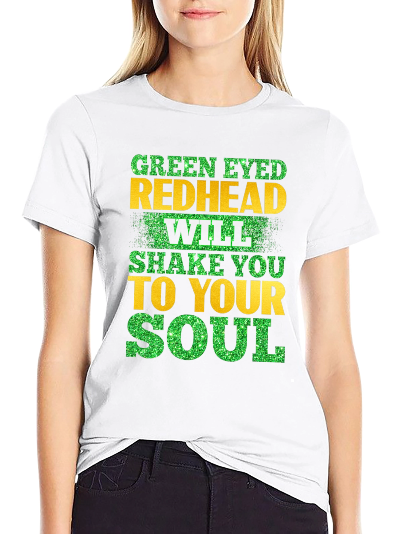 Green Eyed Redhead Soul T-Shirt