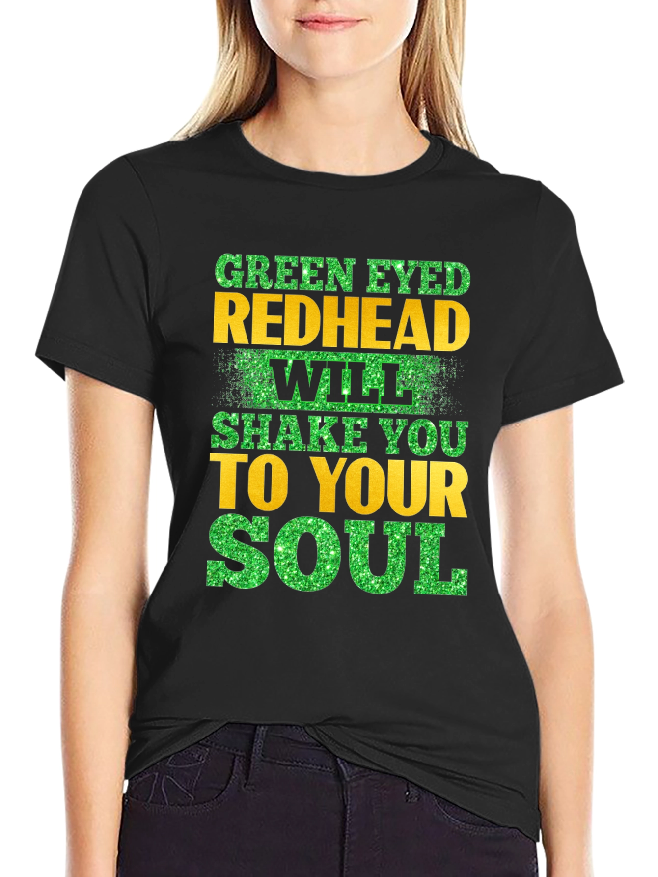 Green Eyed Redhead Soul T-Shirt