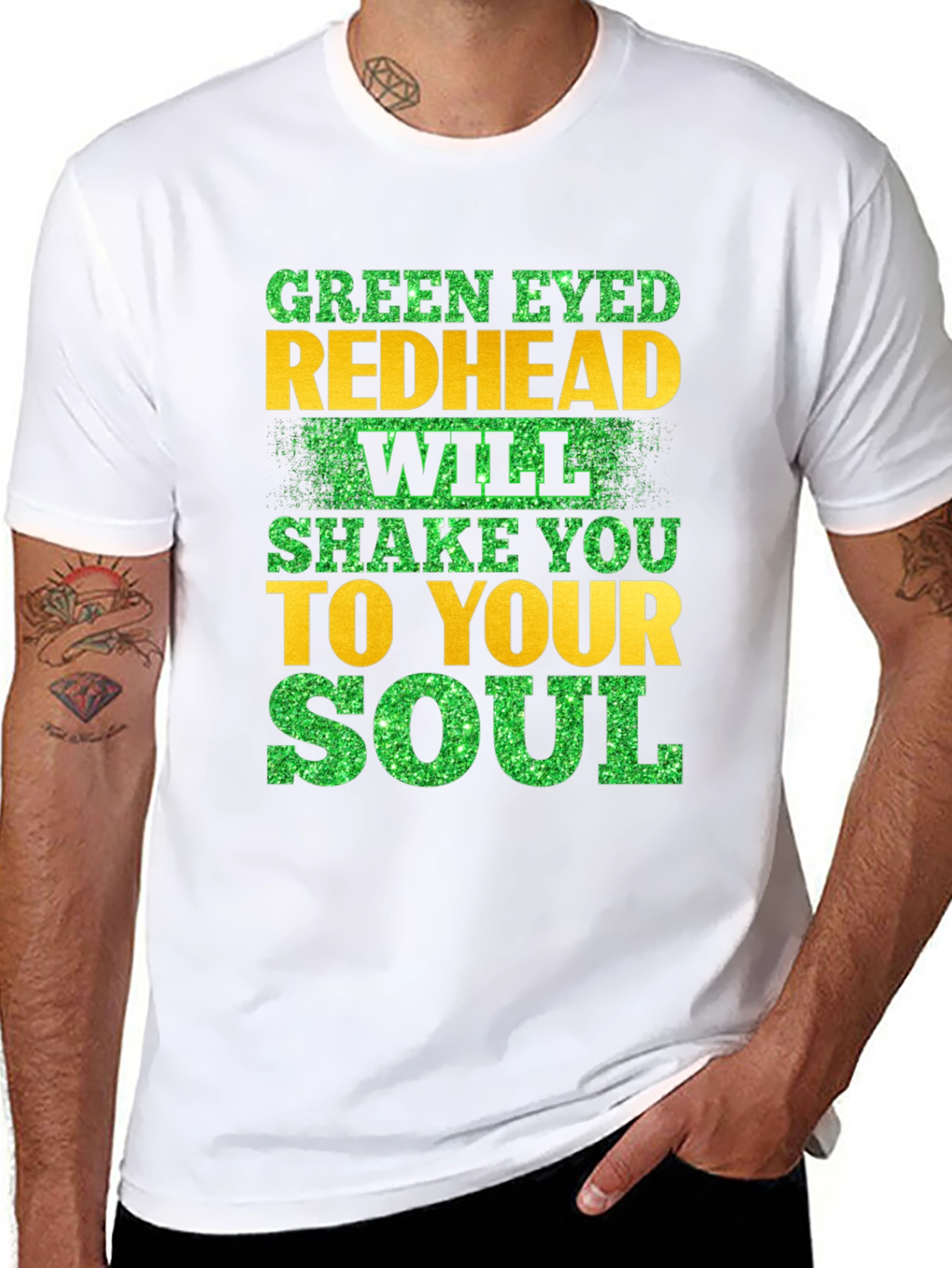 Green Eyed Redhead Soul T-Shirt