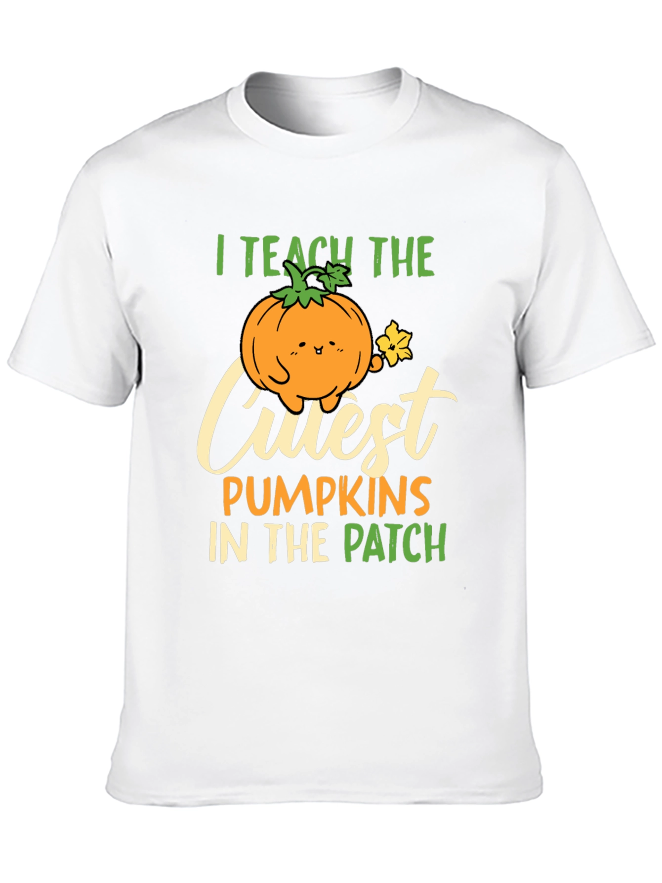 Teacher Halloween T-Shirt - Cutest Pumpkins