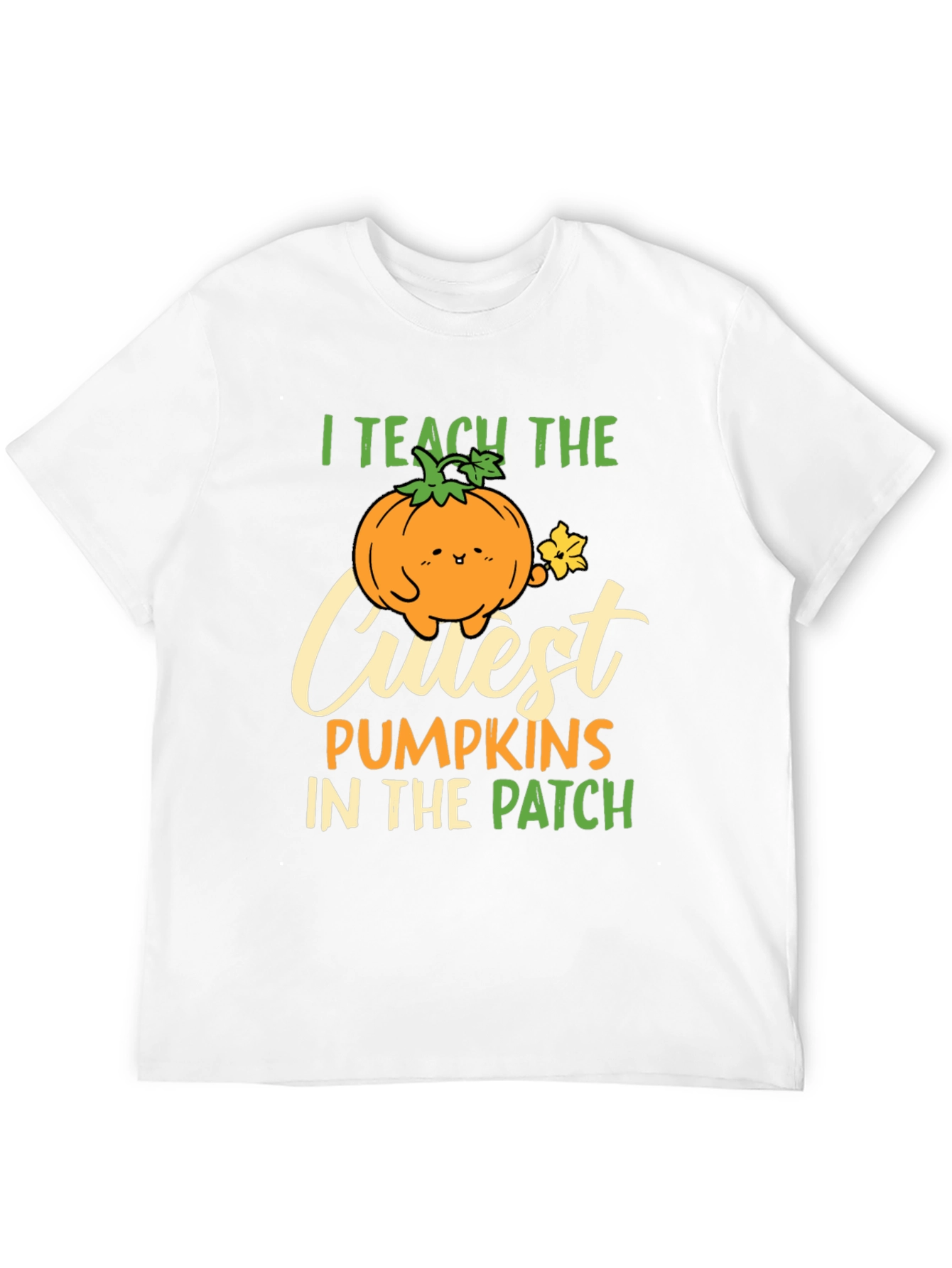 Teacher Halloween T-Shirt - Cutest Pumpkins
