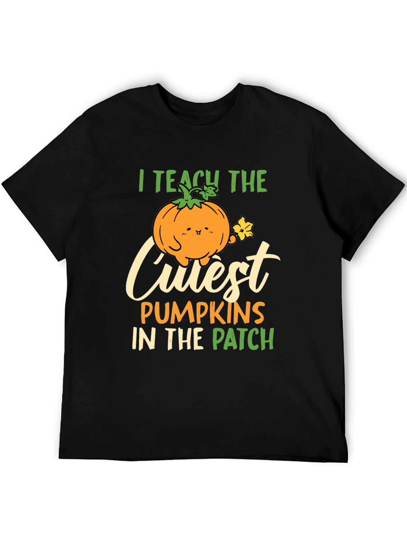 Teacher Halloween T-Shirt - Cutest Pumpkins