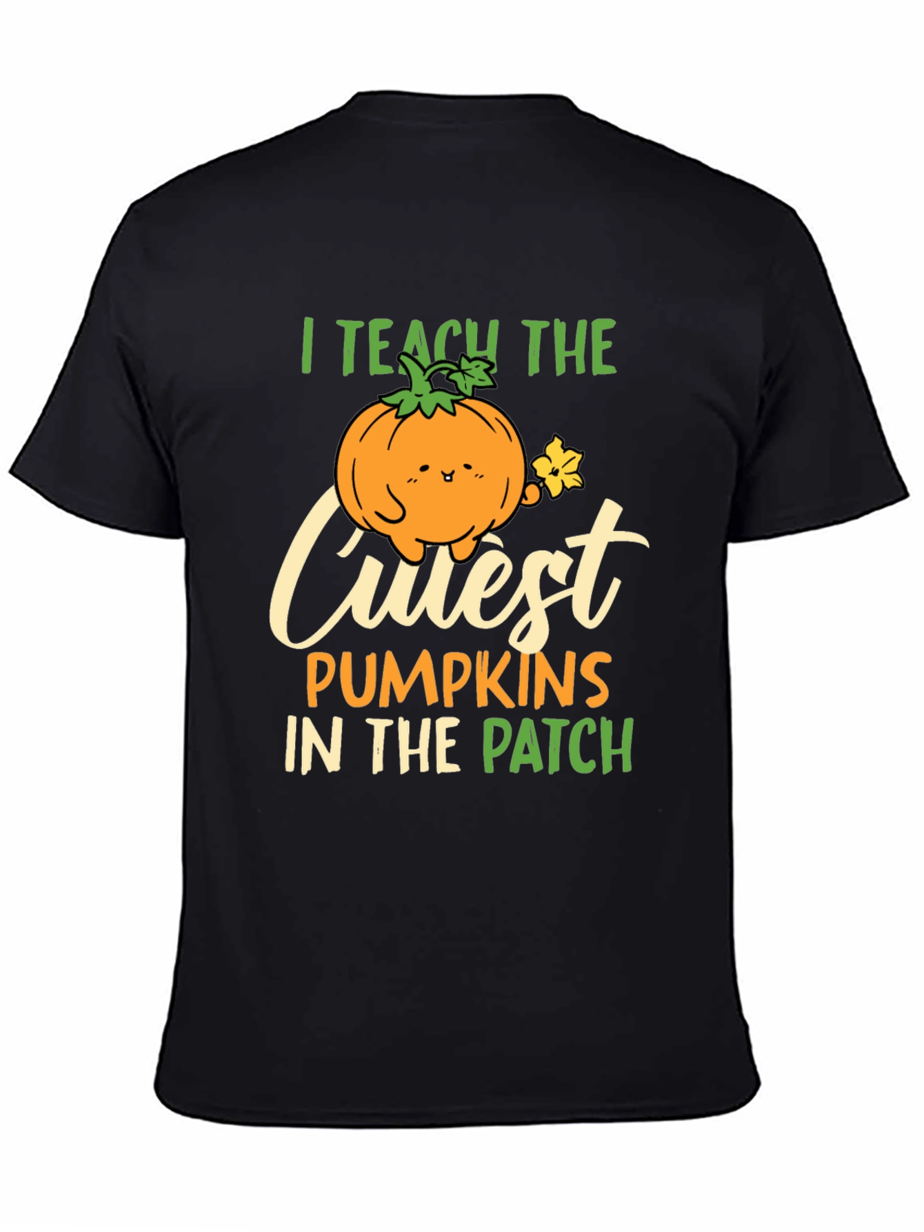 Teacher Halloween T-Shirt - Cutest Pumpkins