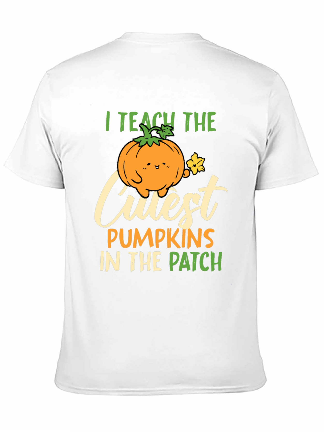 Teacher Halloween T-Shirt - Cutest Pumpkins