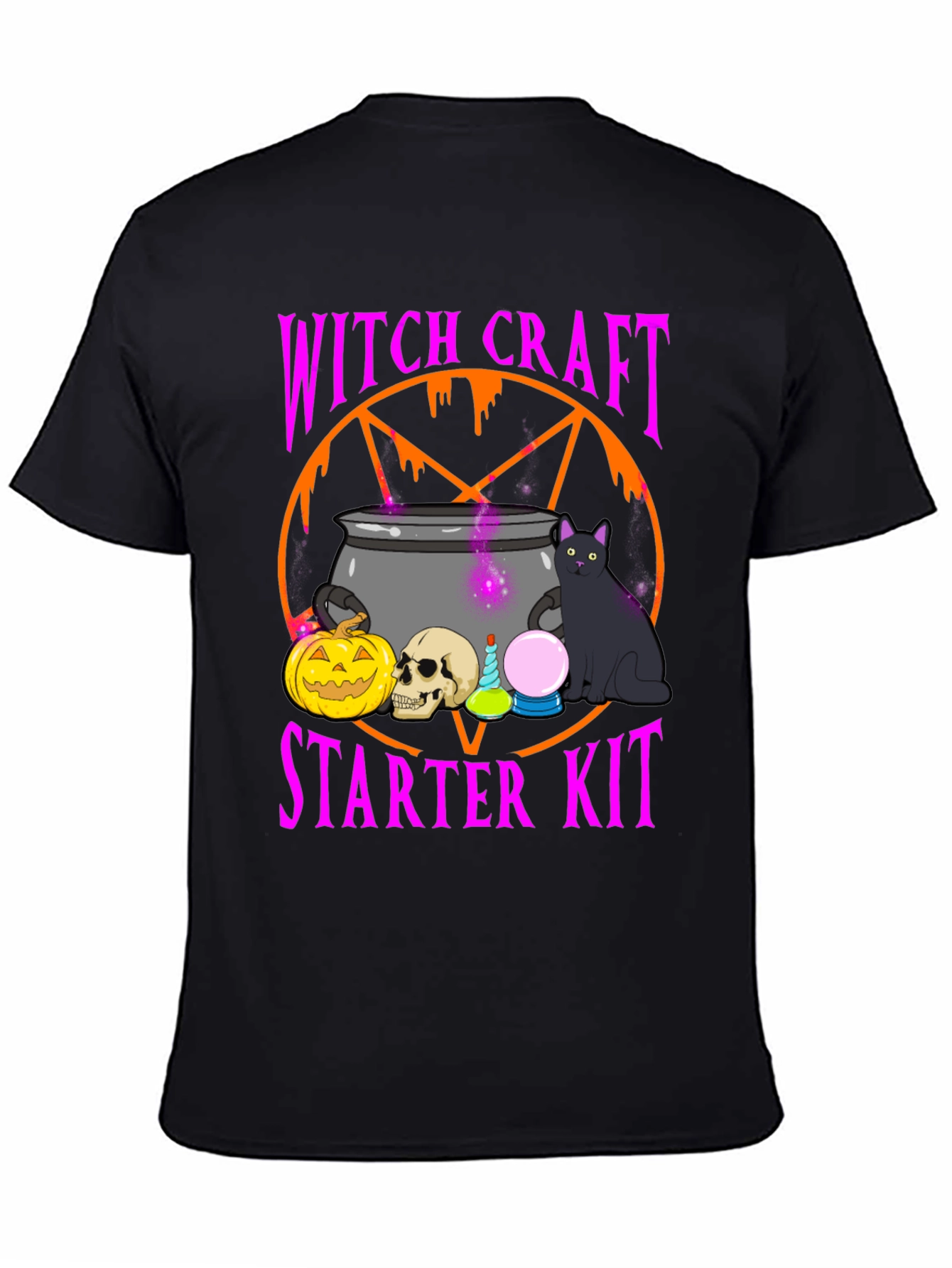 Witchcraft Starter Kit Black Graphic Tee