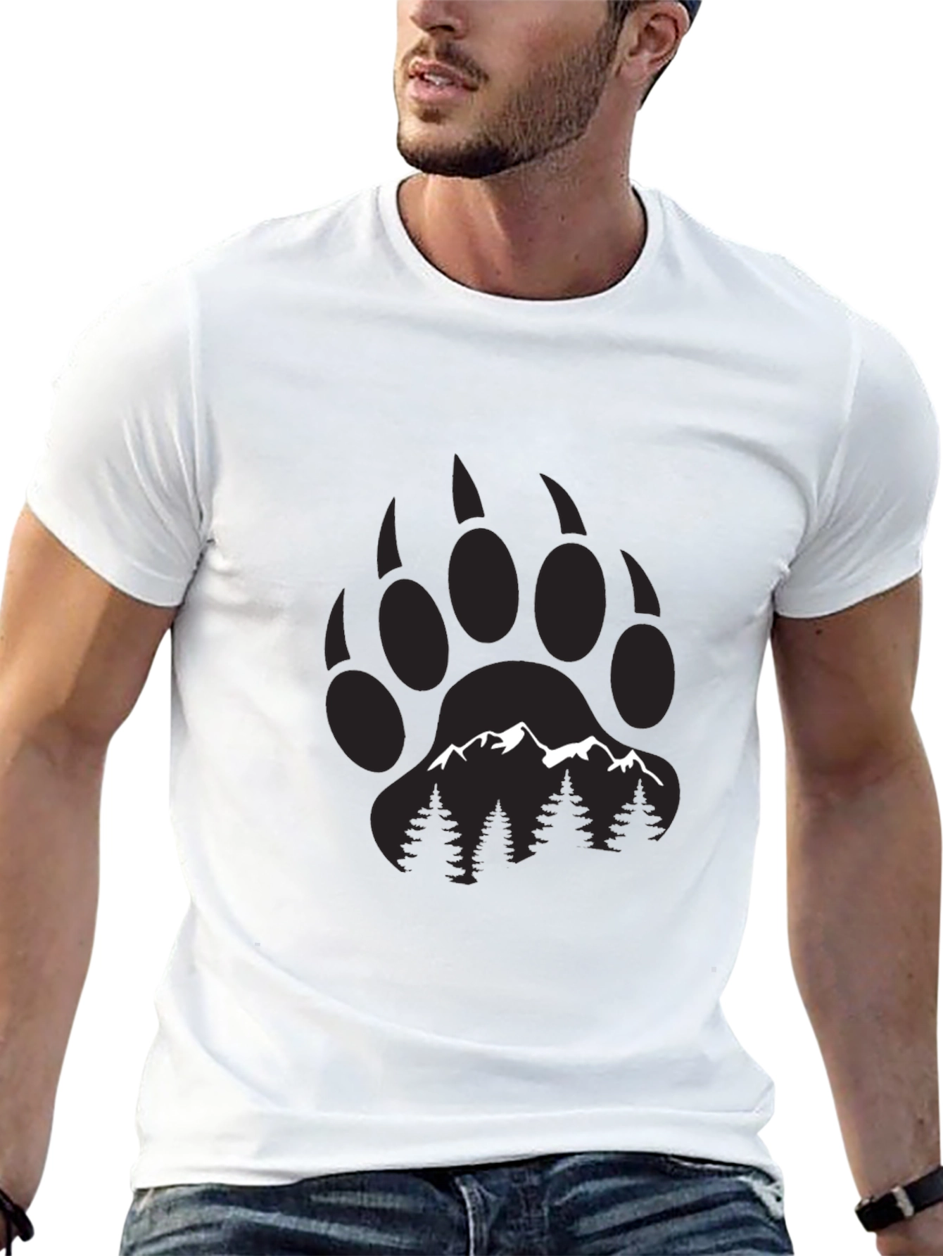 Bear Claw Mountain Graphic T-Shirt