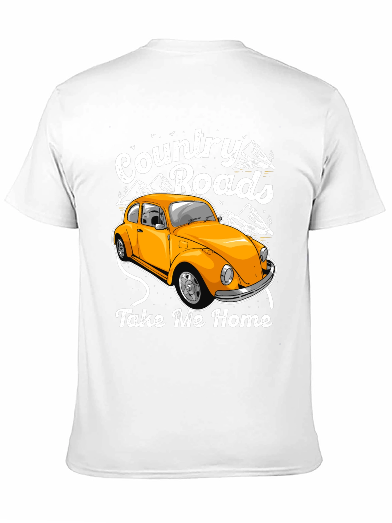 Country Roads Car Graphic T-Shirt