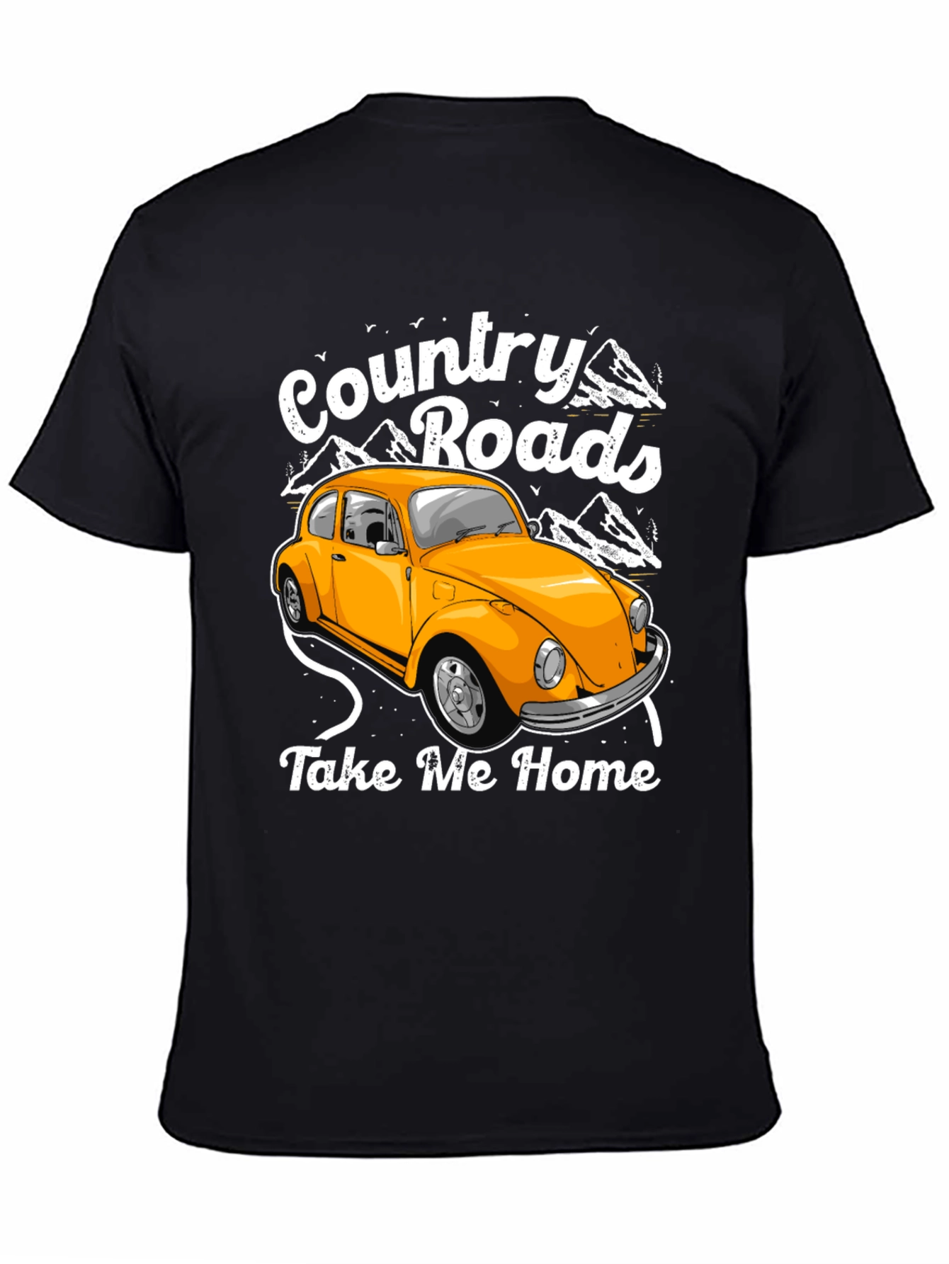 Country Roads Car Graphic T-Shirt