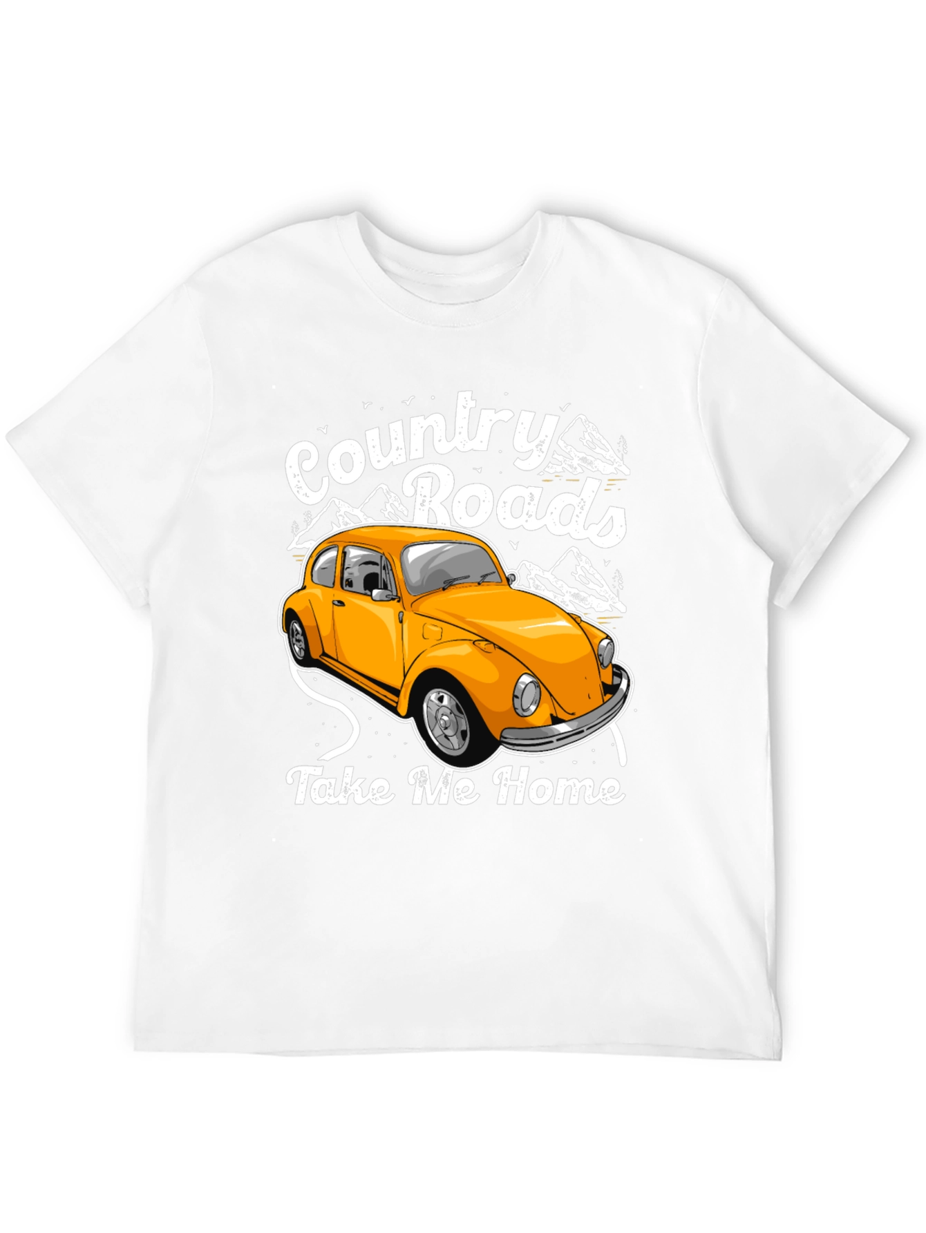 Country Roads Car Graphic T-Shirt