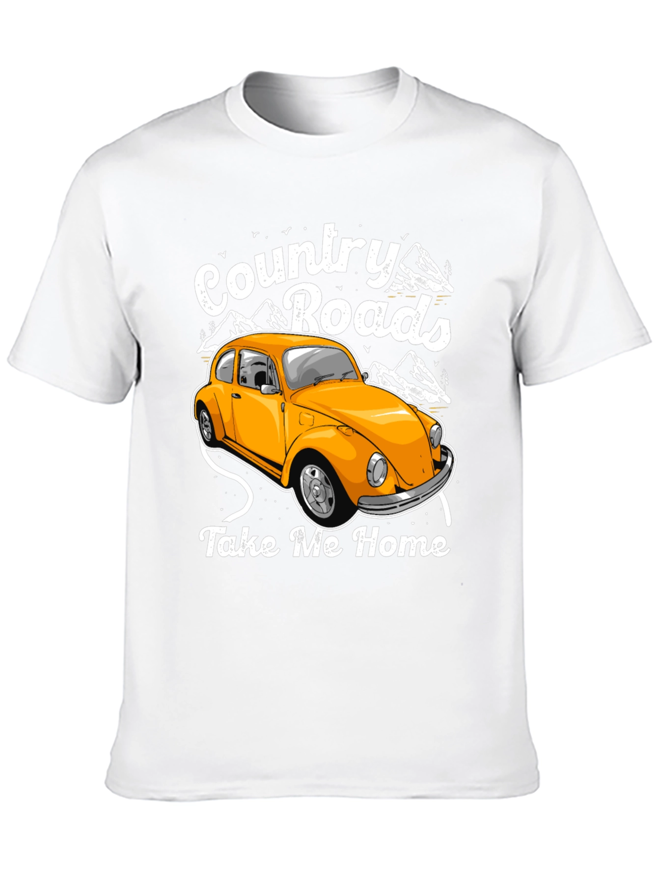 Country Roads Car Graphic T-Shirt