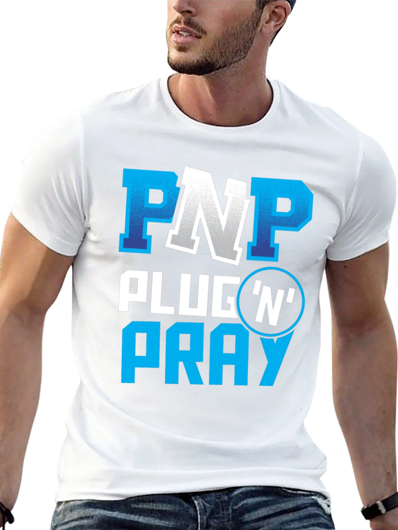 PNP Plug N Pray Graphic Tee