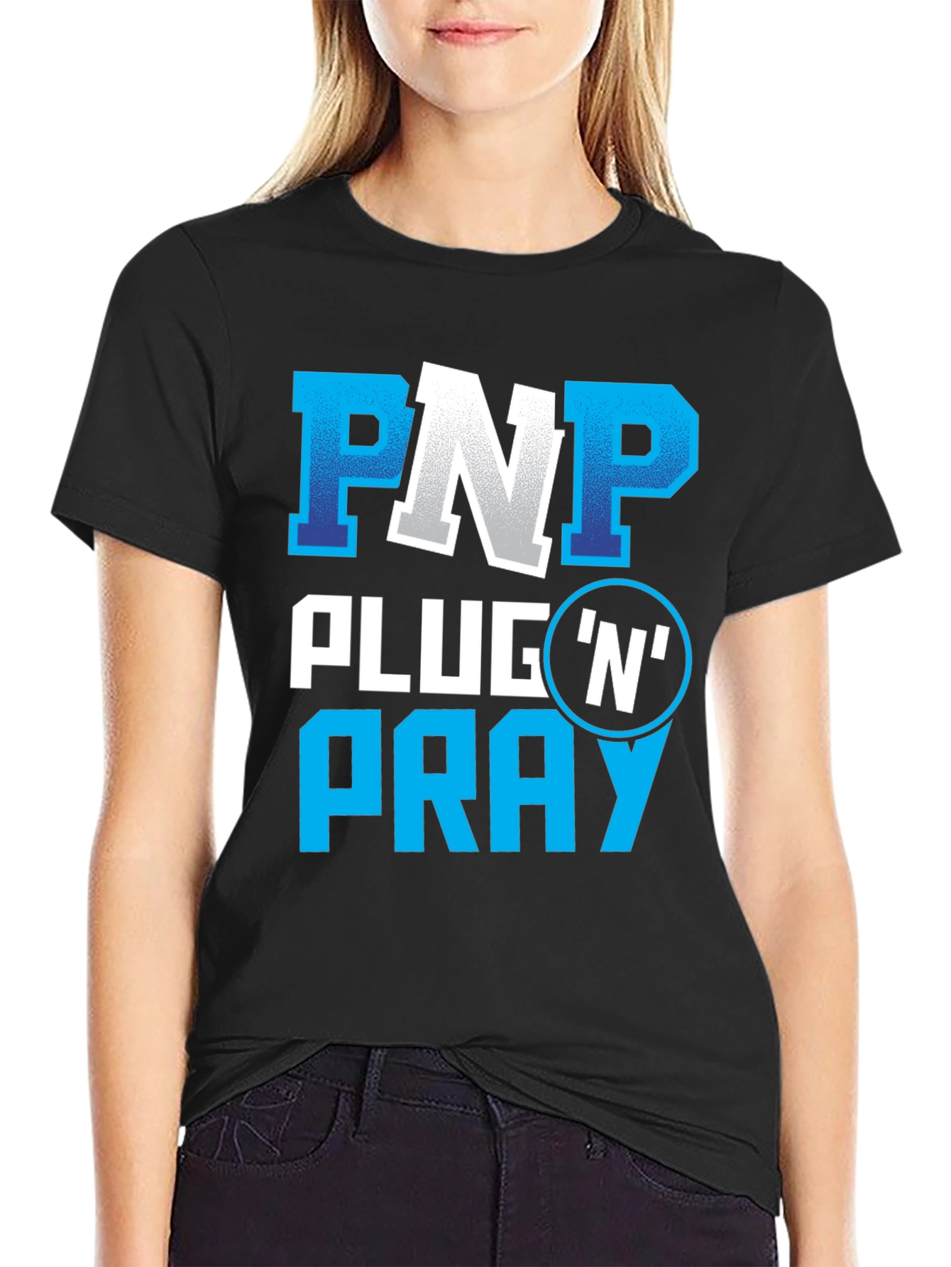 PNP Plug N Pray Graphic Tee
