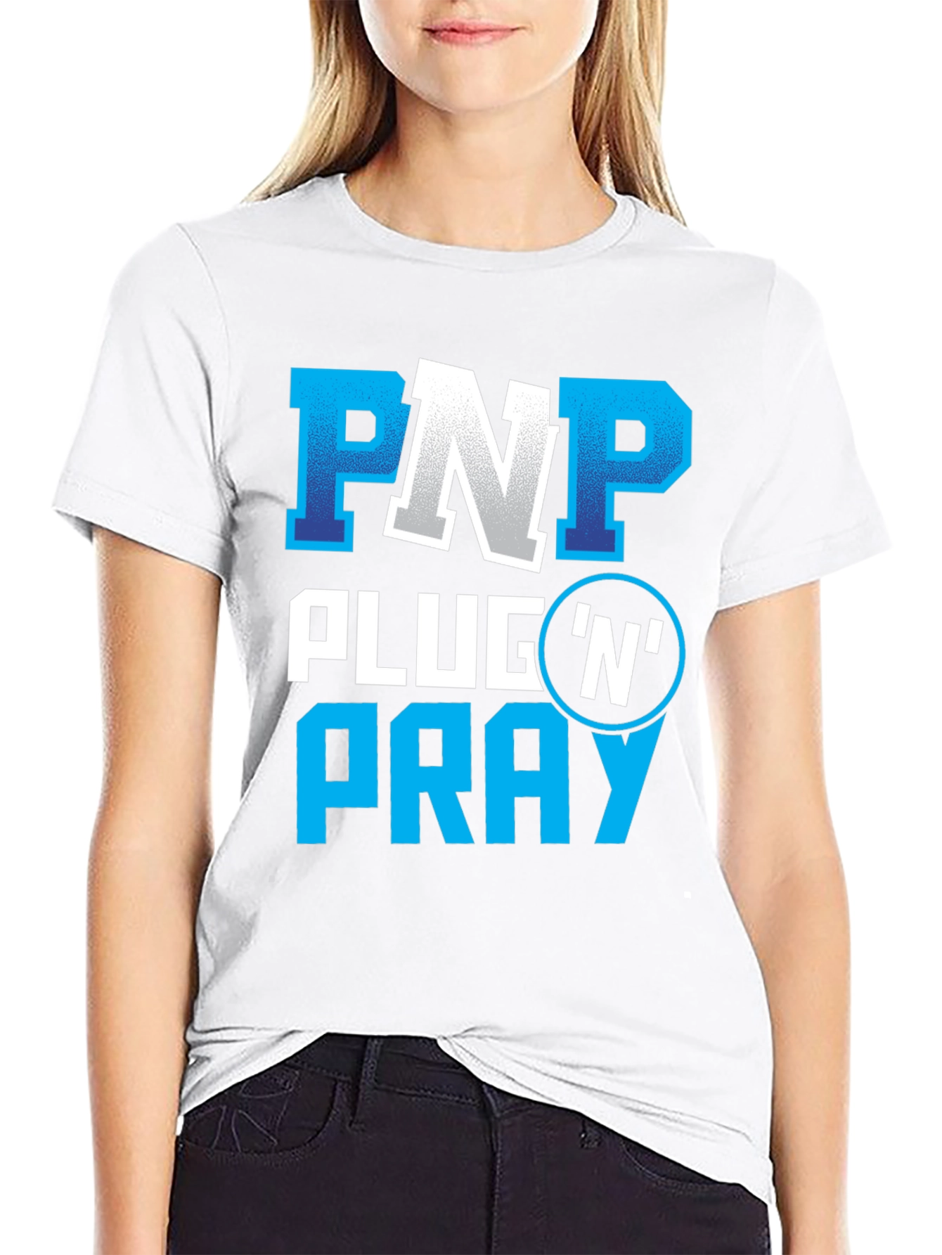 PNP Plug N Pray Graphic Tee