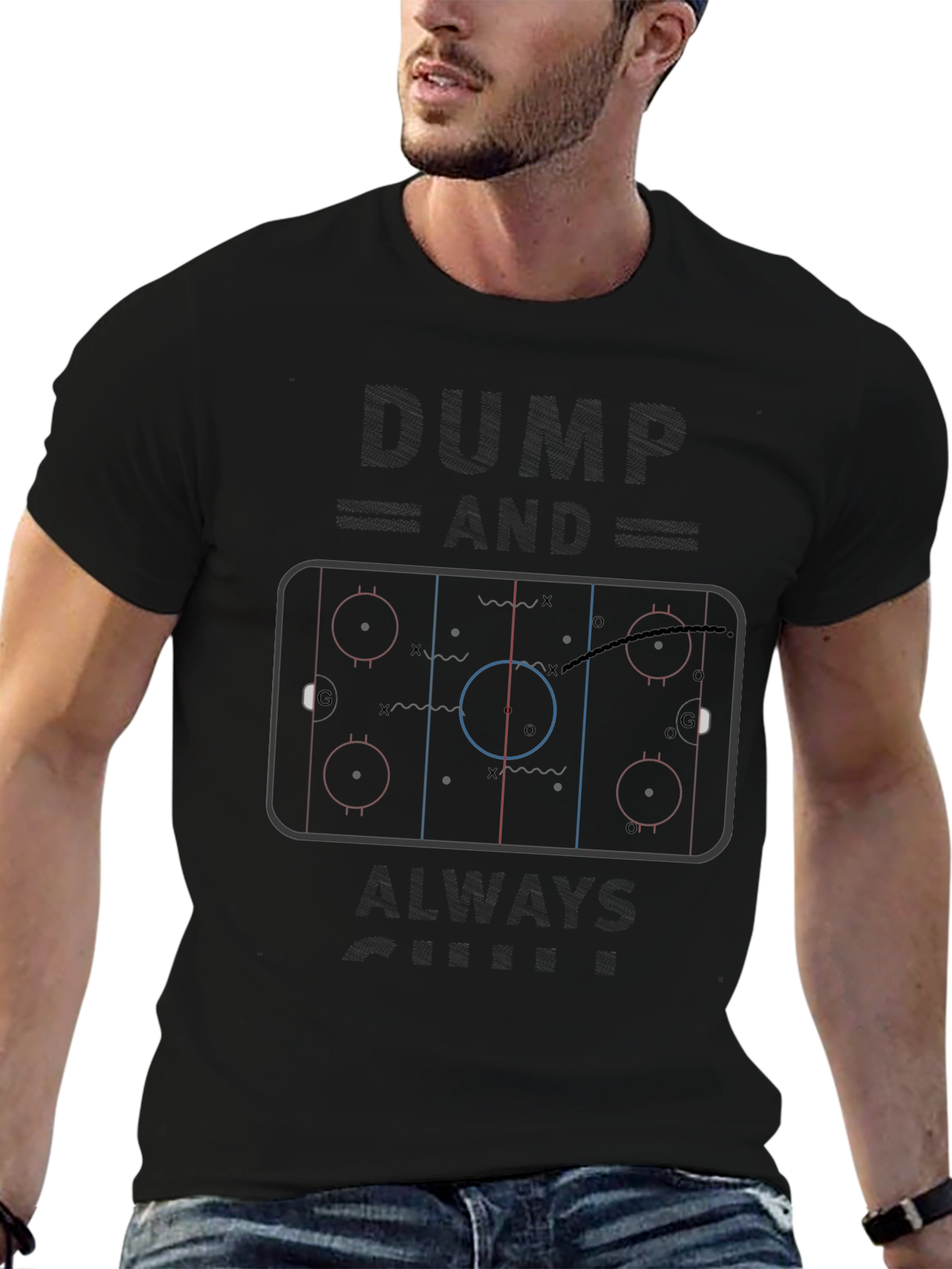 Hockey Rink Play T-Shirt