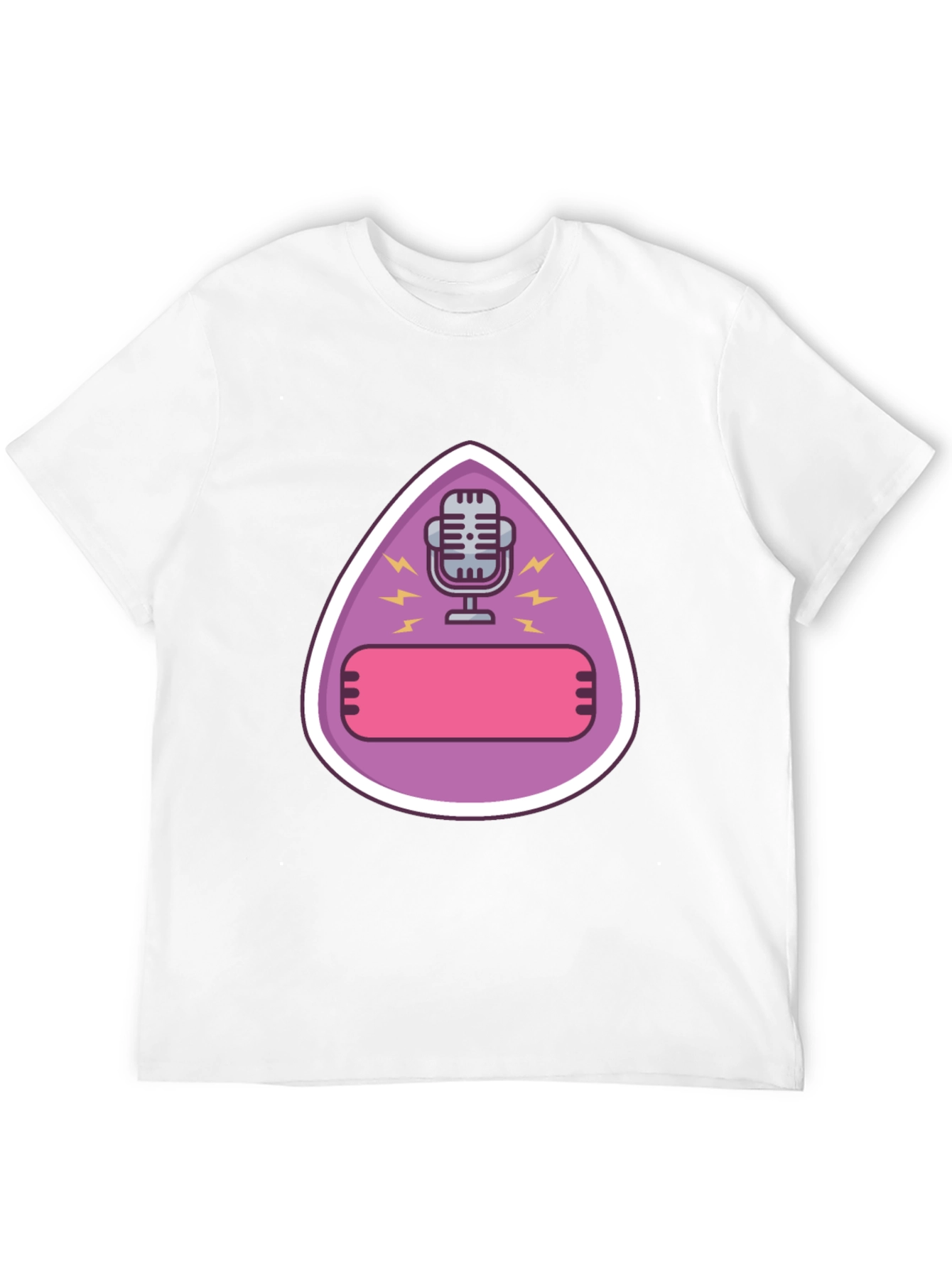Podcast Microphone Graphic T-Shirt