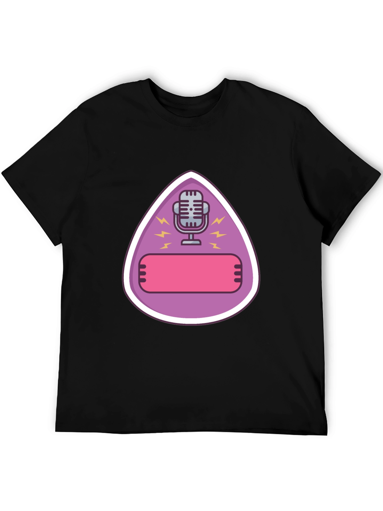 Podcast Microphone Graphic T-Shirt