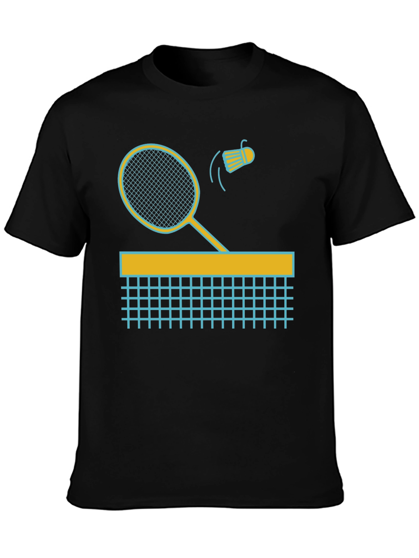 Badminton Graphic Tee - Smash Your Style!