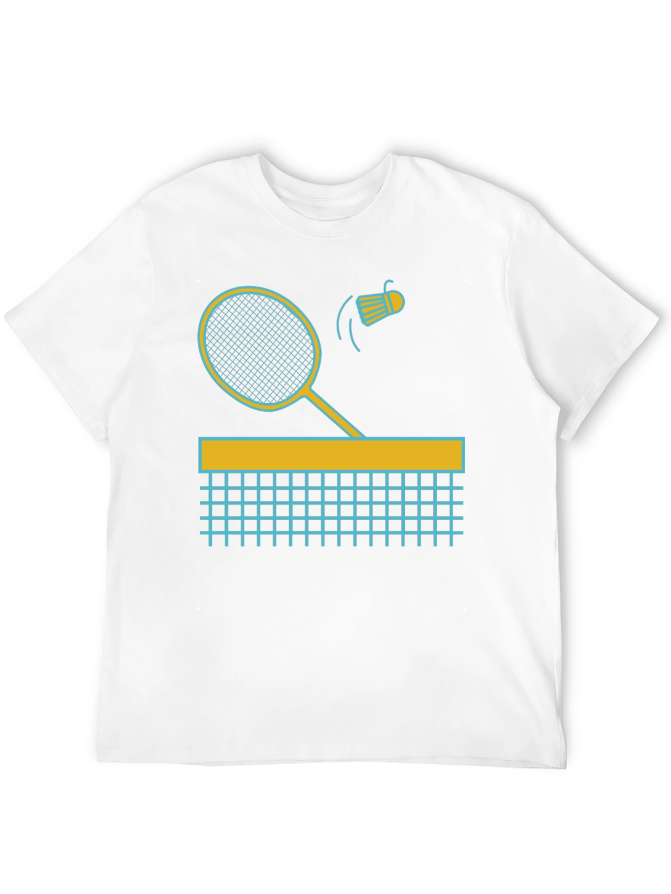 Badminton Graphic Tee - Smash Your Style!