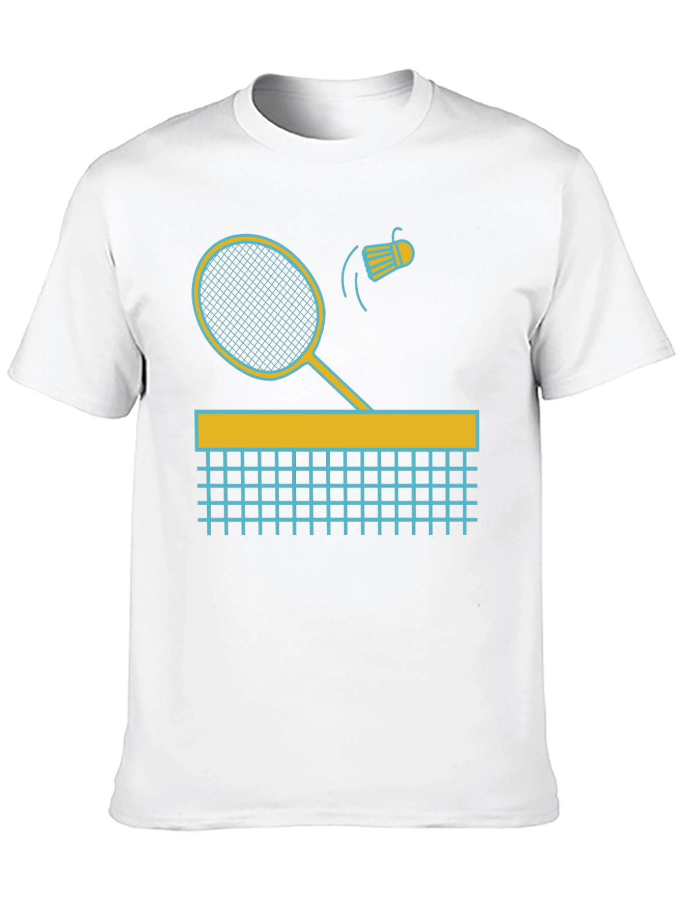 Badminton Graphic Tee - Smash Your Style!