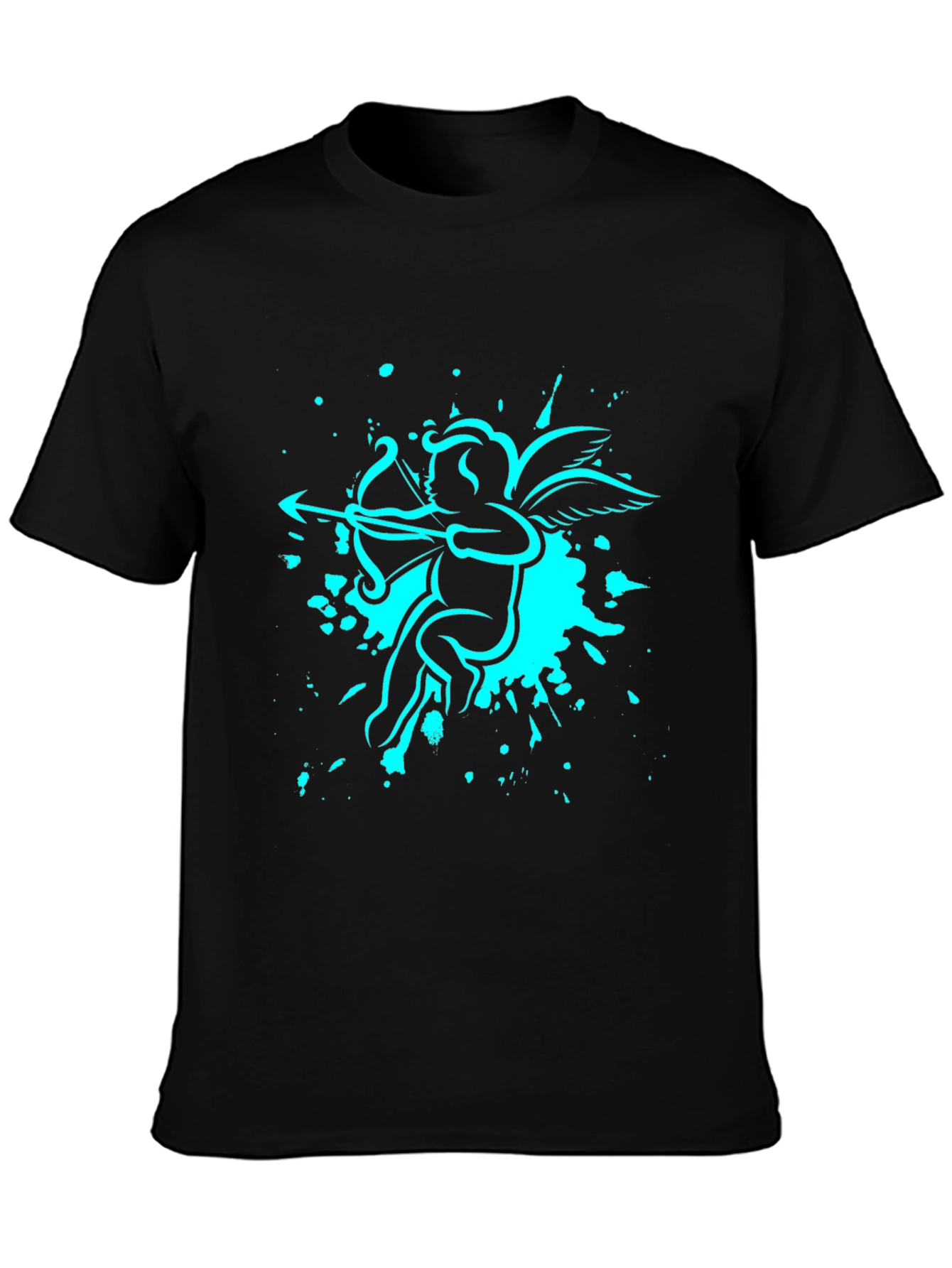 Cupid Arrow Graphic Black T-Shirt