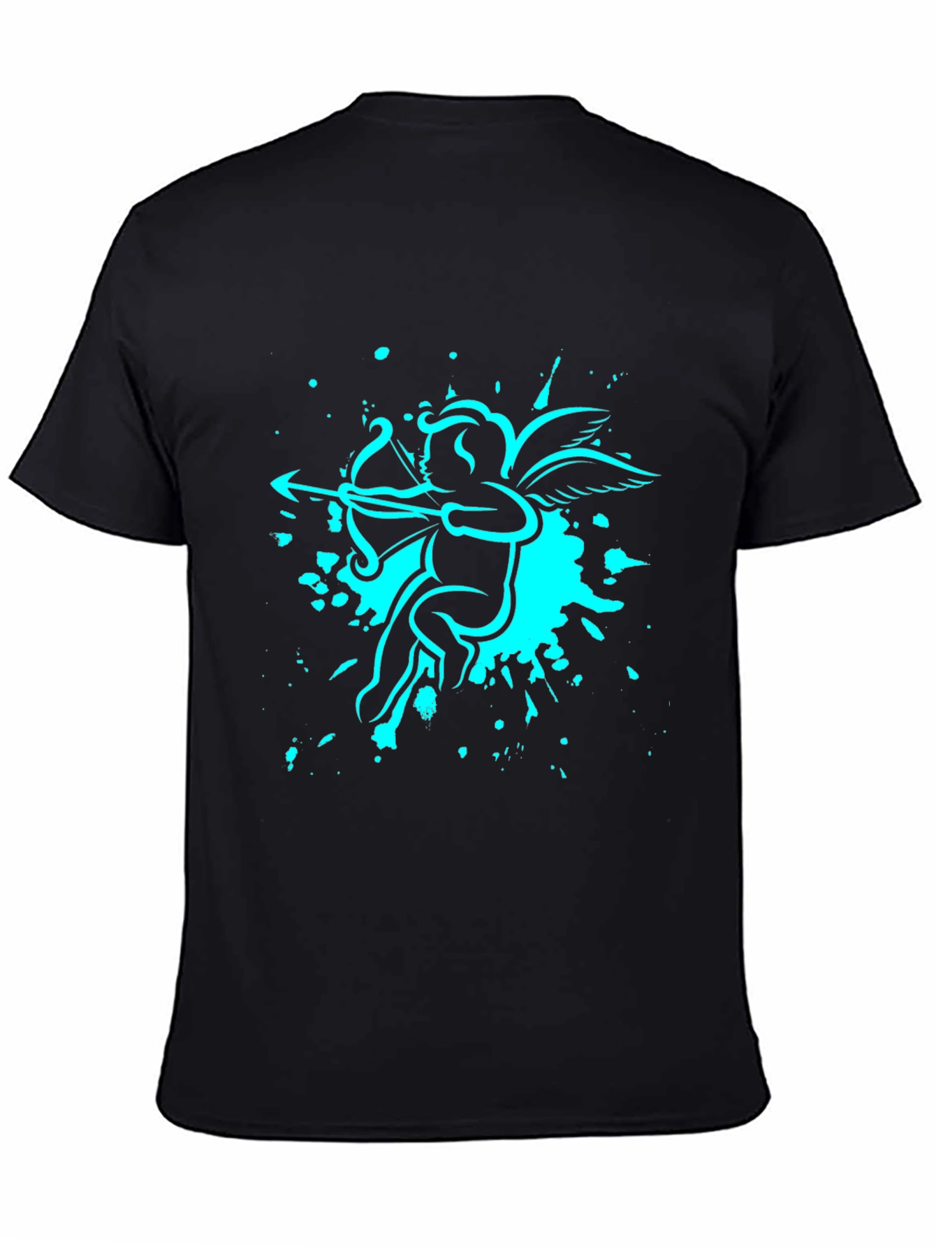 Cupid Arrow Graphic Black T-Shirt