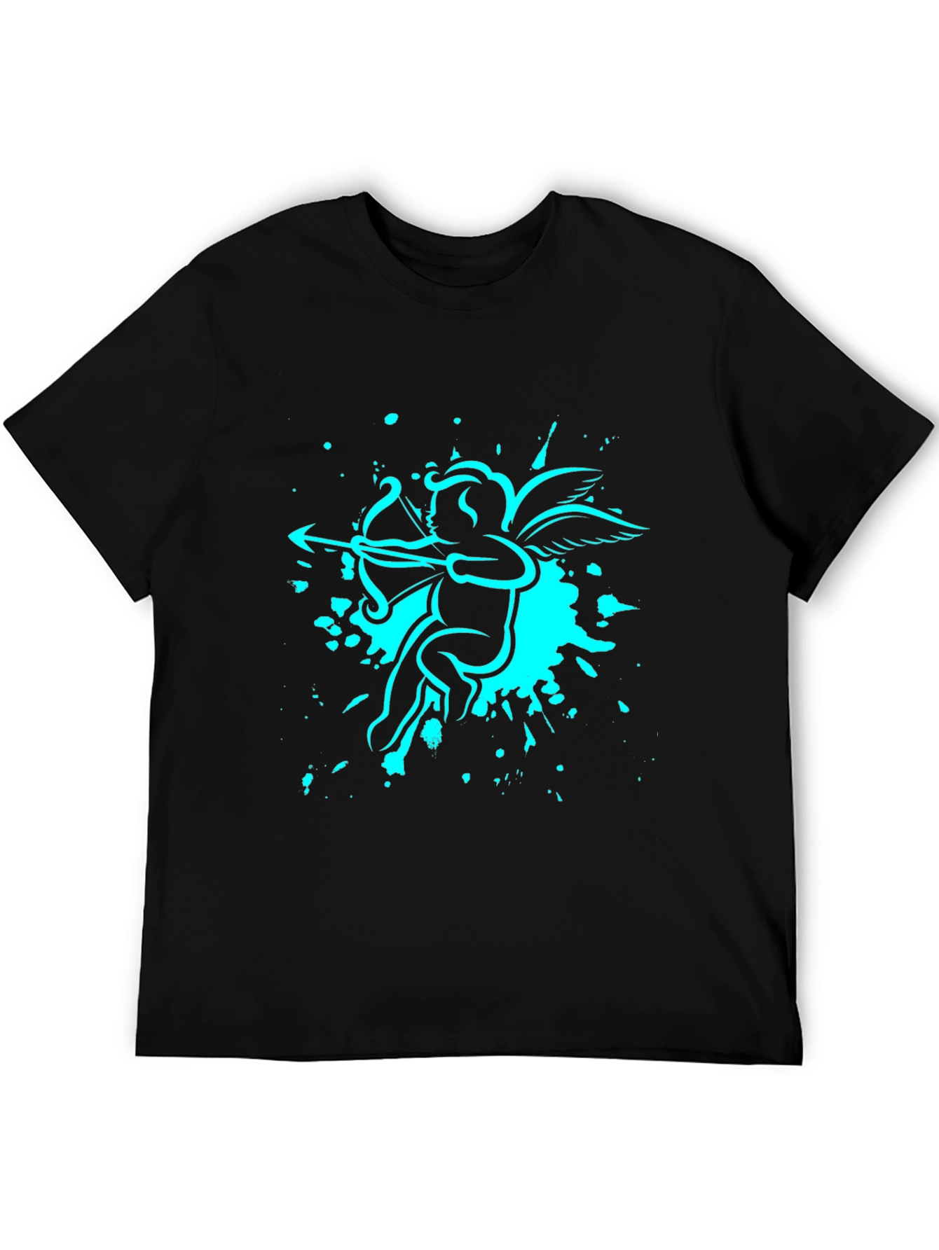 Cupid Arrow Graphic Black T-Shirt