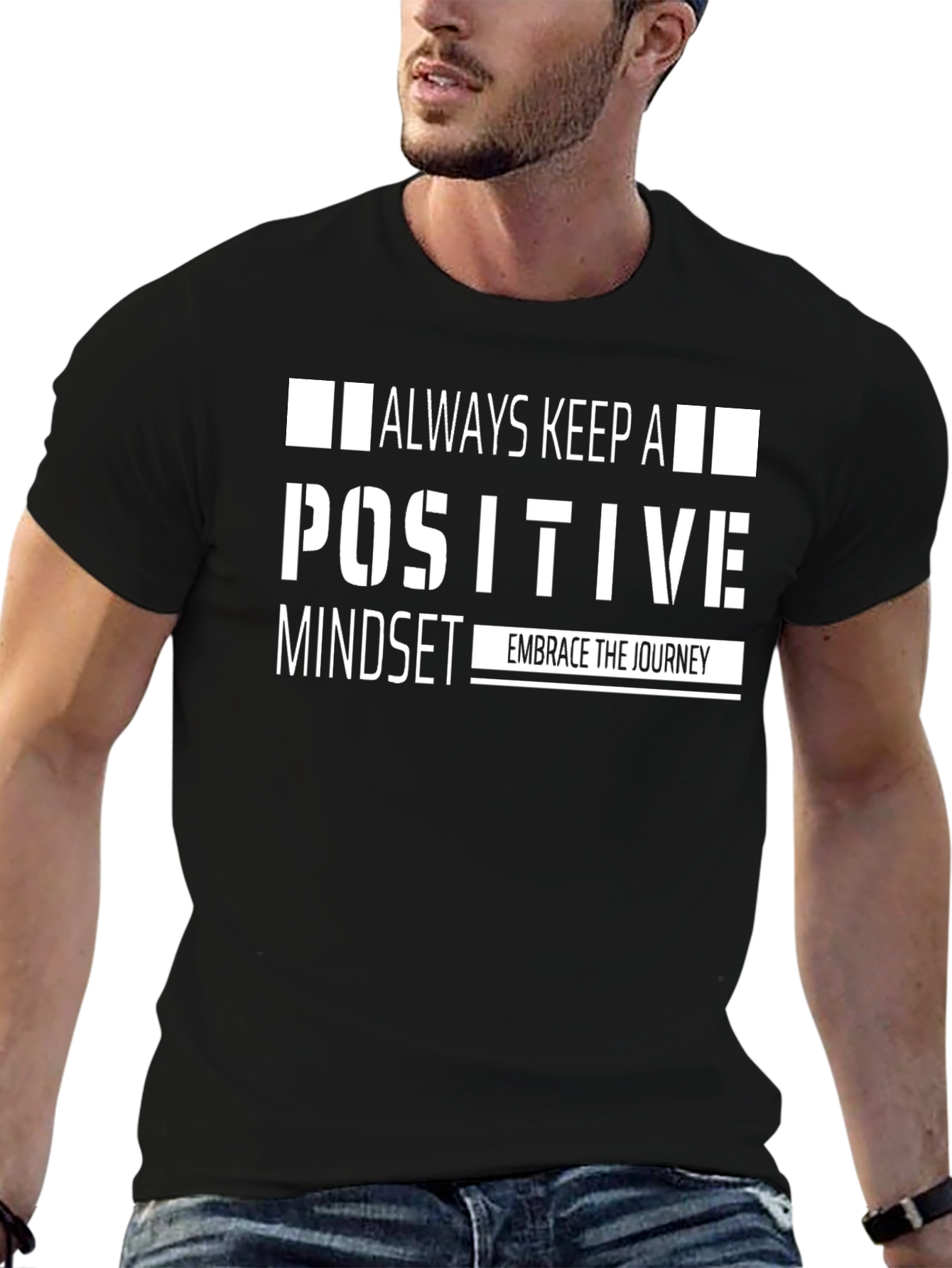 Positive Mindset T-Shirt - Embrace the Journey