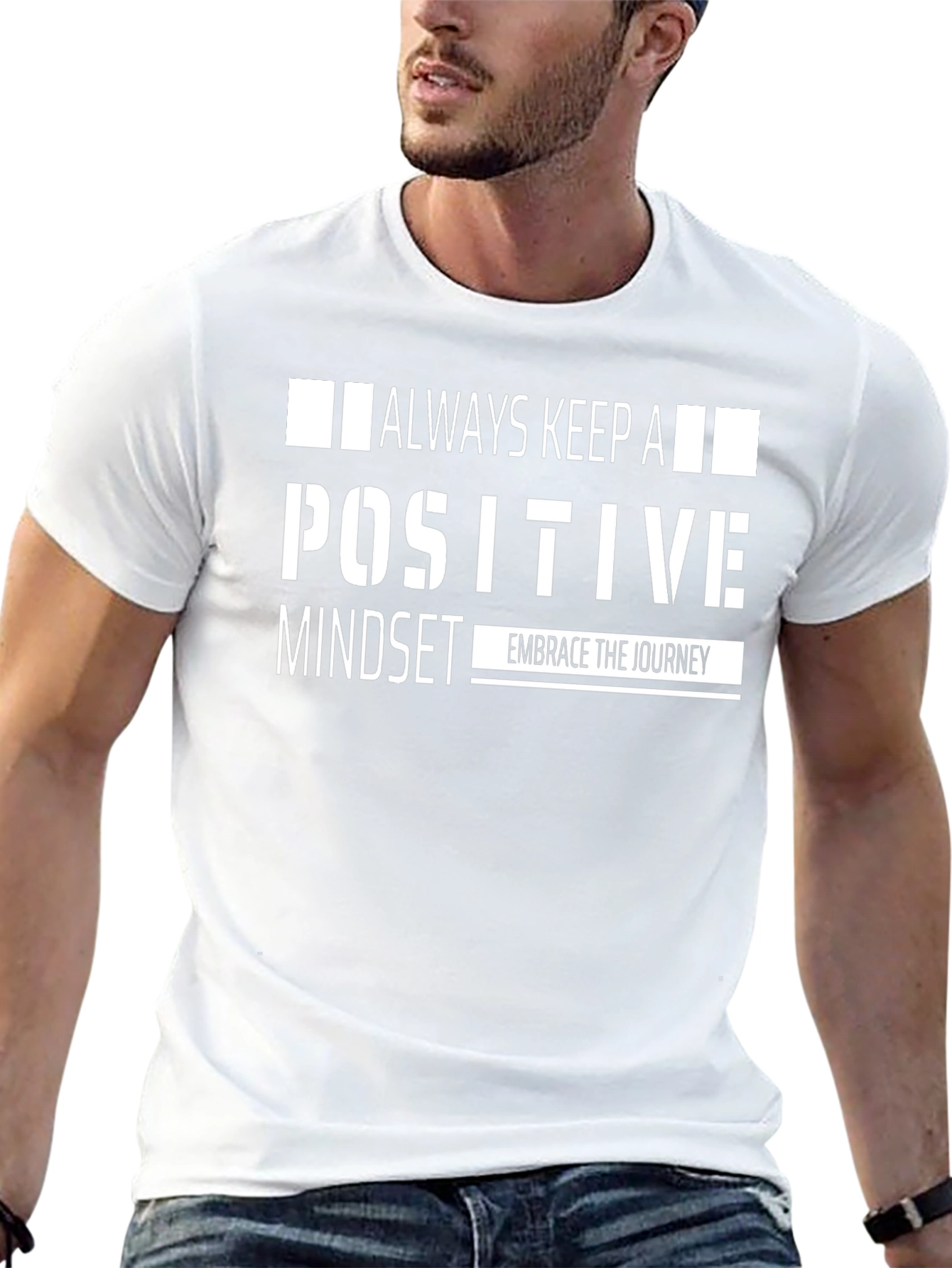 Positive Mindset T-Shirt - Embrace the Journey