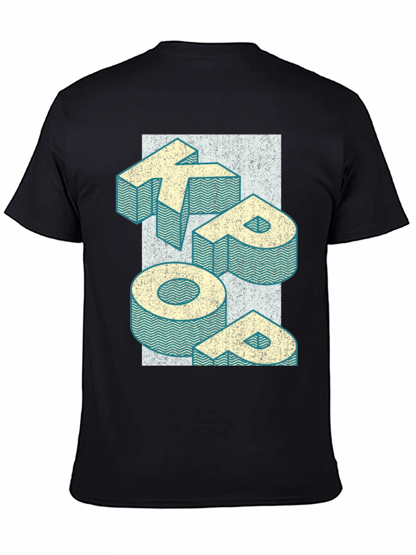 Retro KEEP GOING Graphic Tee - Black
