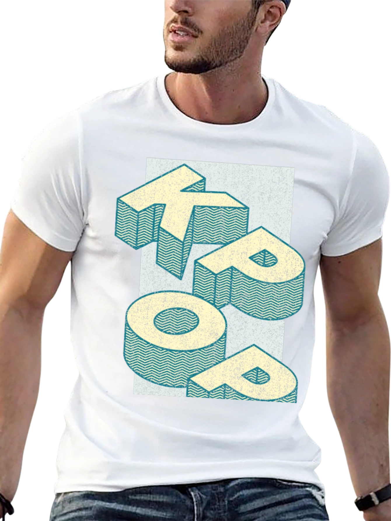 Retro KEEP GOING Graphic Tee - Black