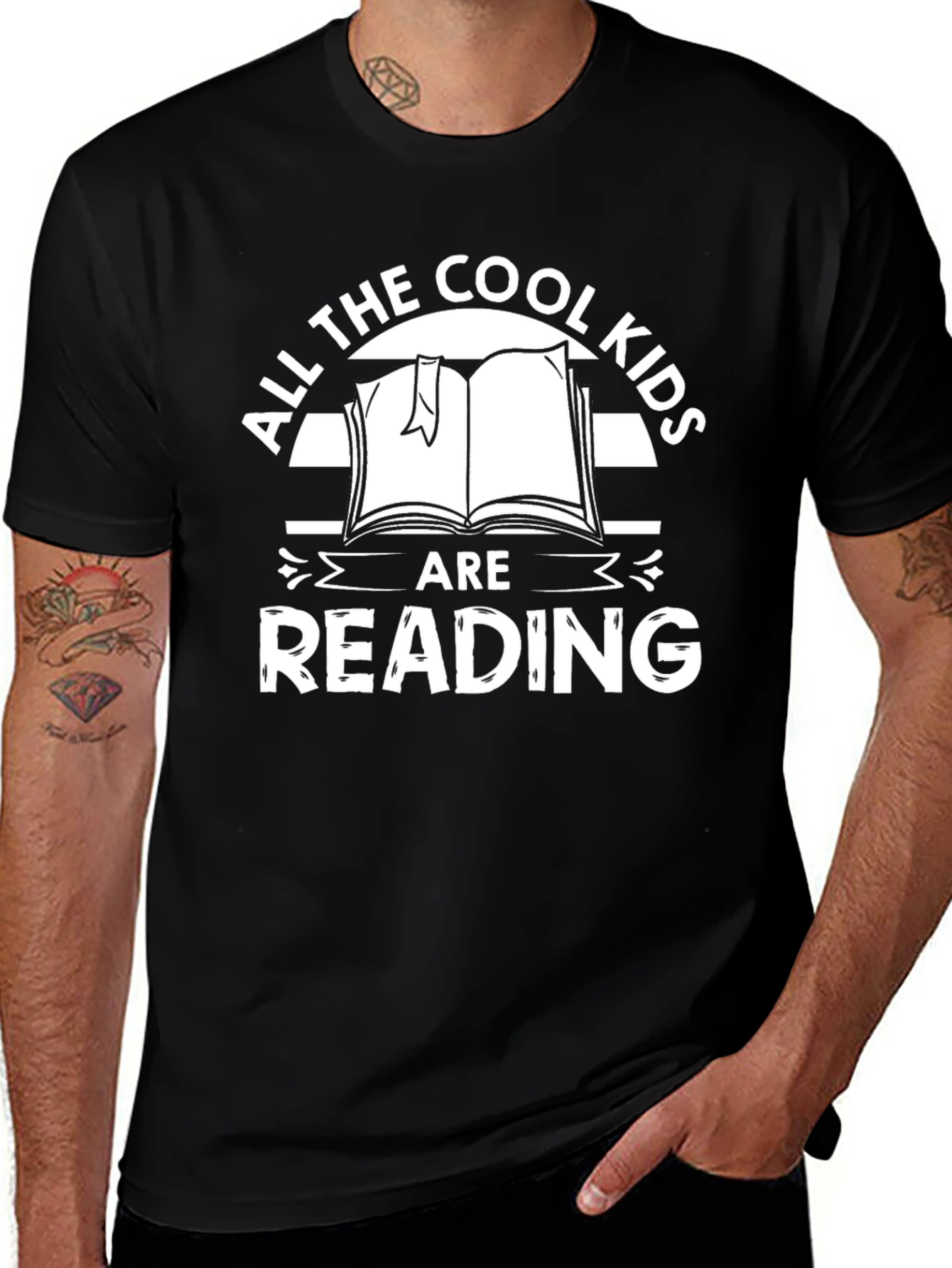 Cool Kids Reading T-Shirt - Book Lover Tee