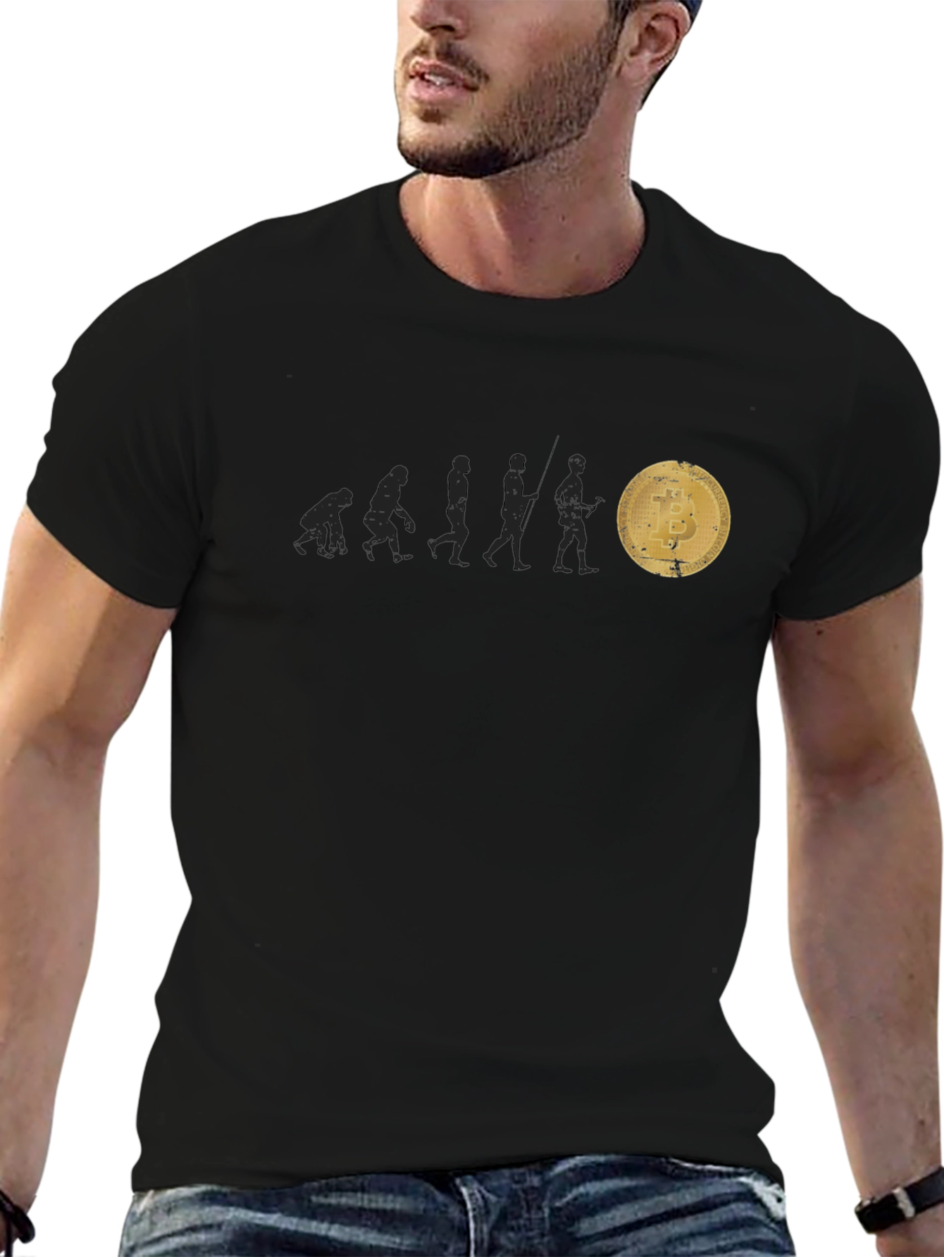 Bitcoin Evolution Graphic Tee