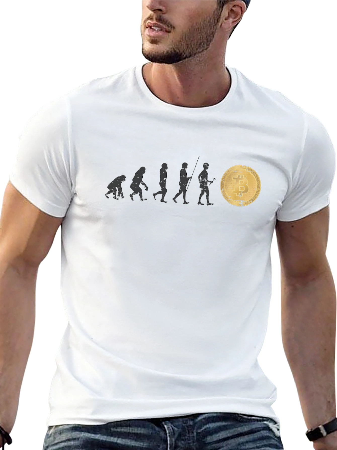 Bitcoin Evolution Graphic Tee