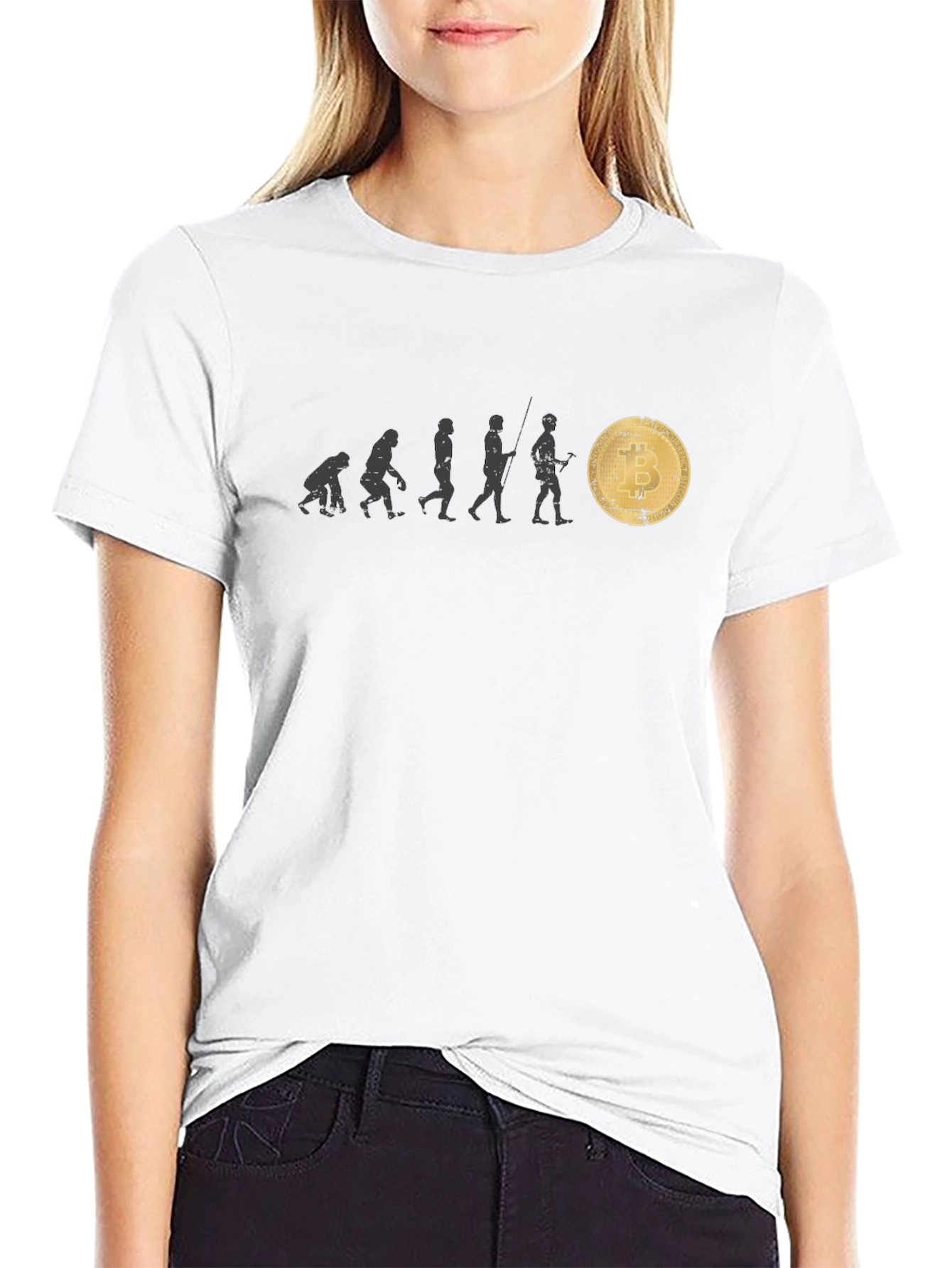 Bitcoin Evolution Graphic Tee