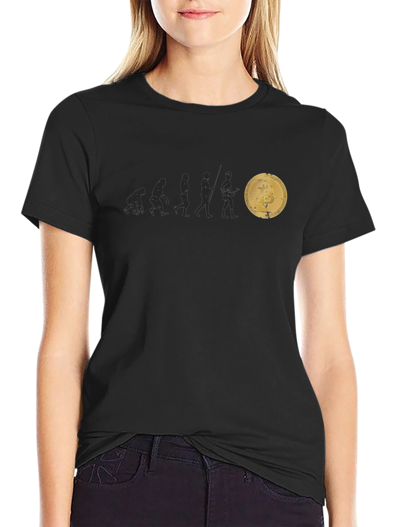 Bitcoin Evolution Graphic Tee