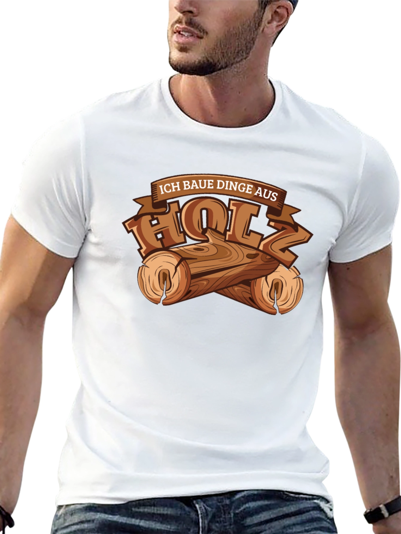 Ich Baue Dinge Aus Holz - Woodworking T-Shirt