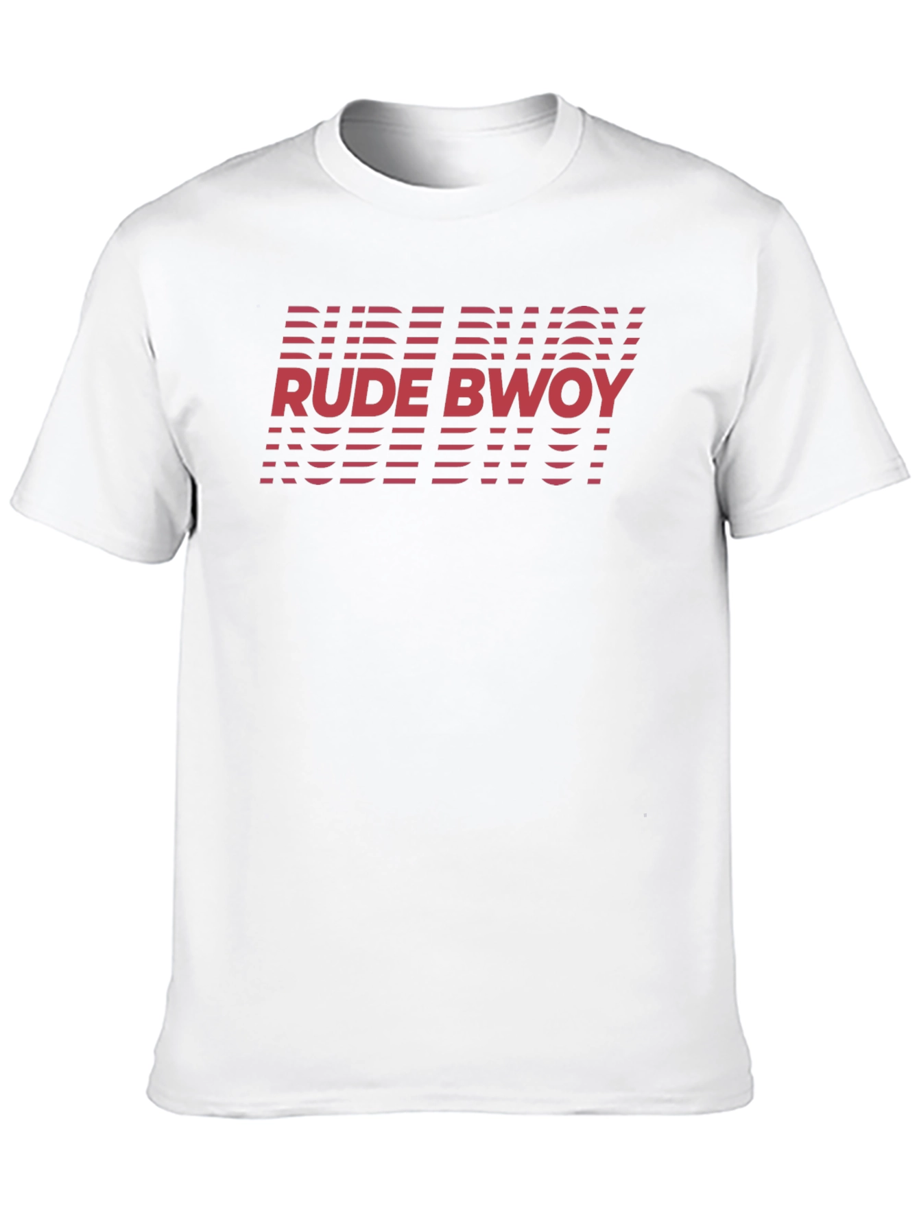 Rude Bwoy Graphic Tee - Black Cotton T-Shirt
