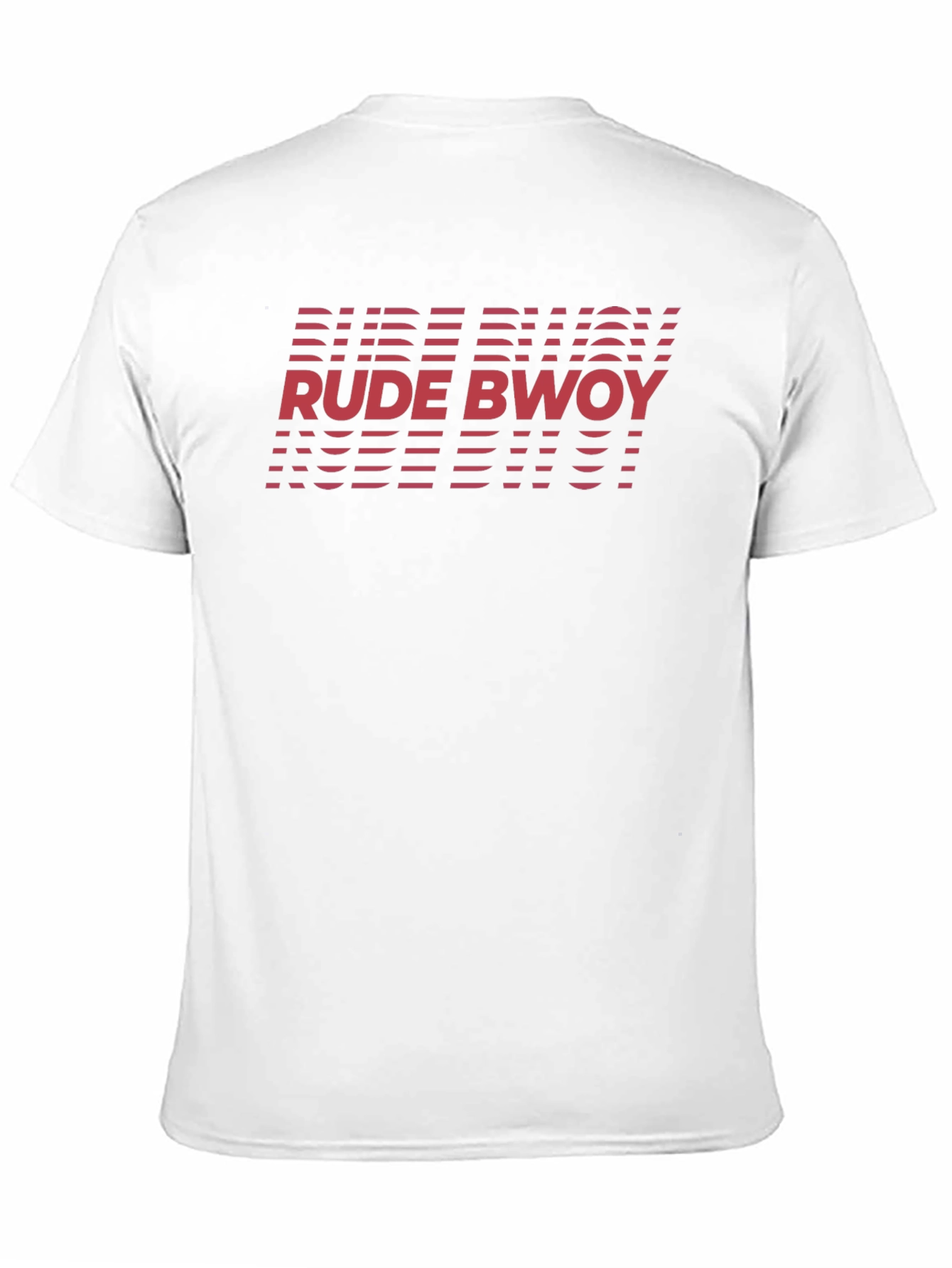 Rude Bwoy Graphic Tee - Black Cotton T-Shirt