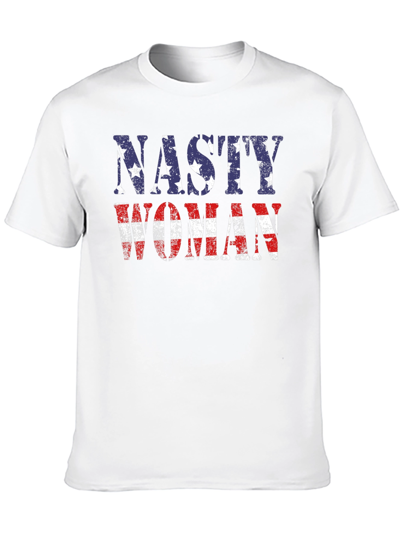 Nasty Woman USA Flag T-Shirt
