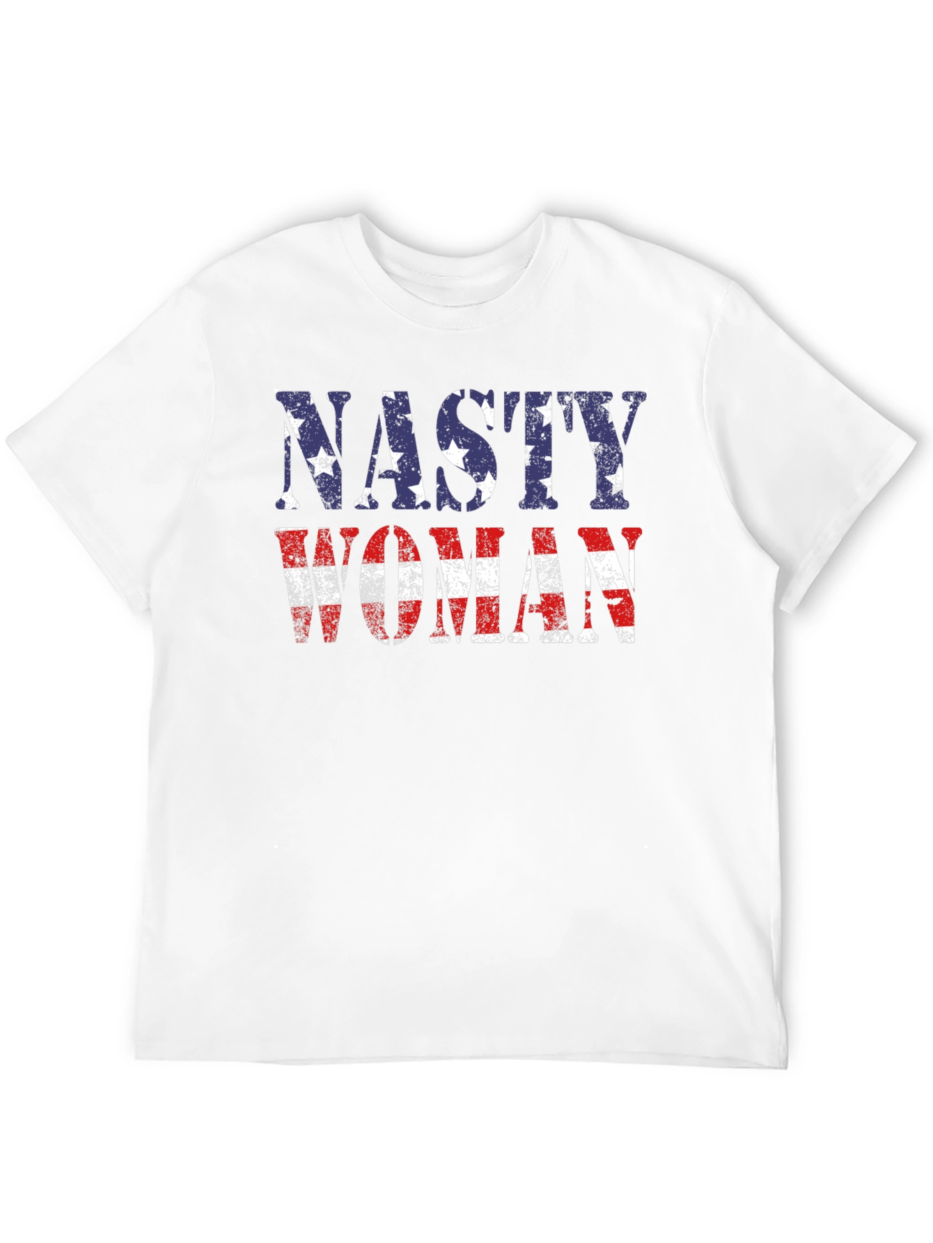 Nasty Woman USA Flag T-Shirt