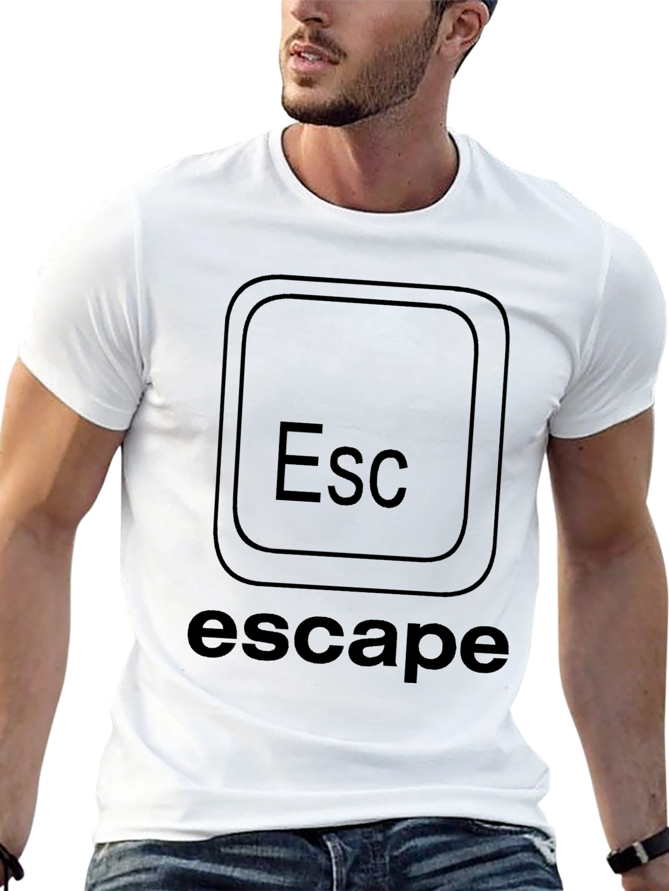 Escape Key T-Shirt - Funny Programmer Tee