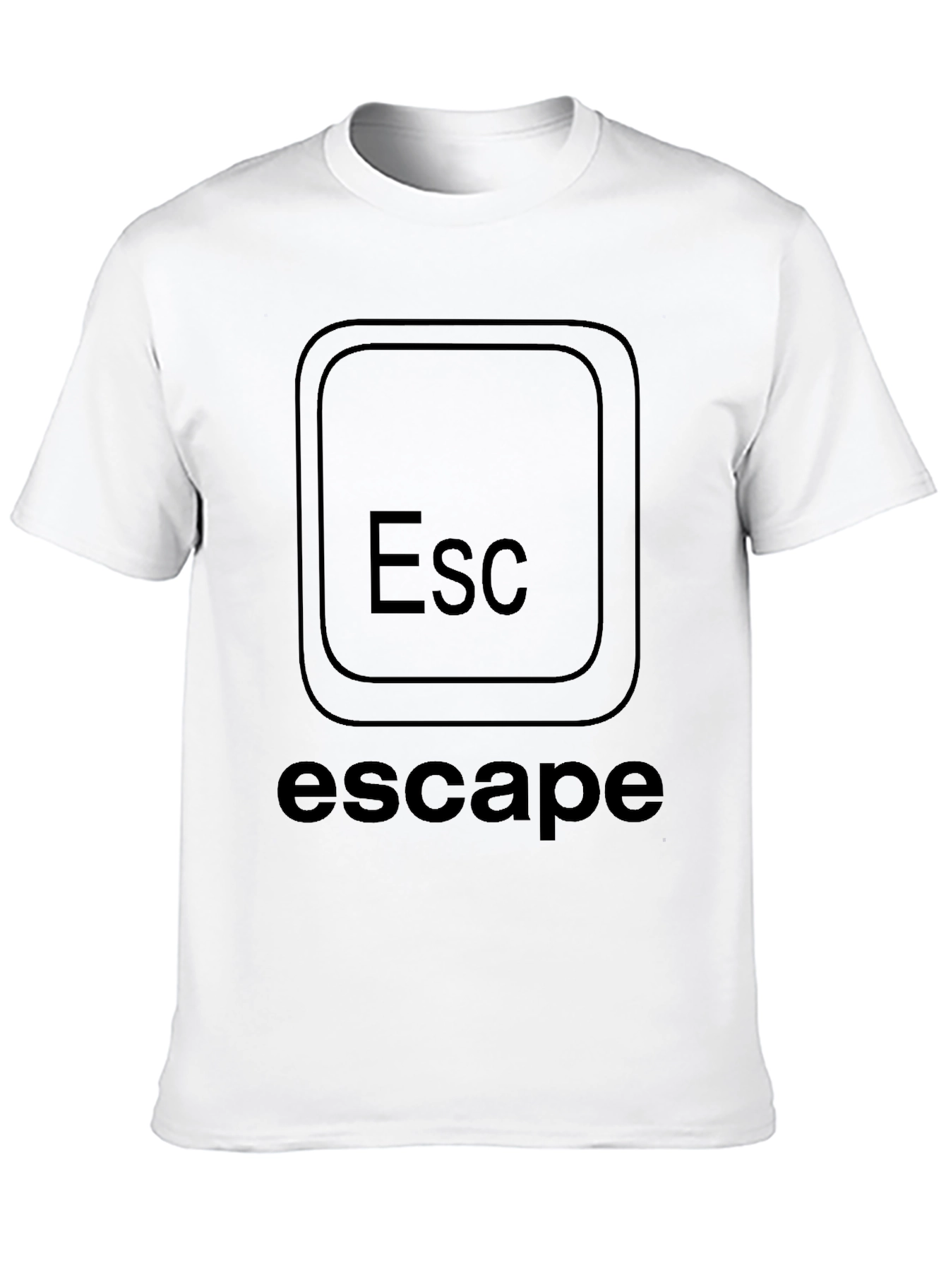 Escape Key T-Shirt - Funny Programmer Tee