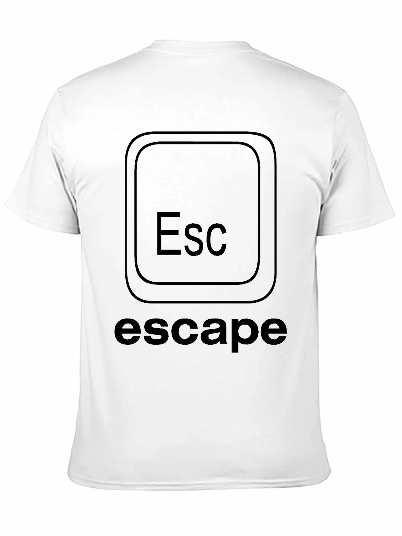 Escape Key T-Shirt - Funny Programmer Tee