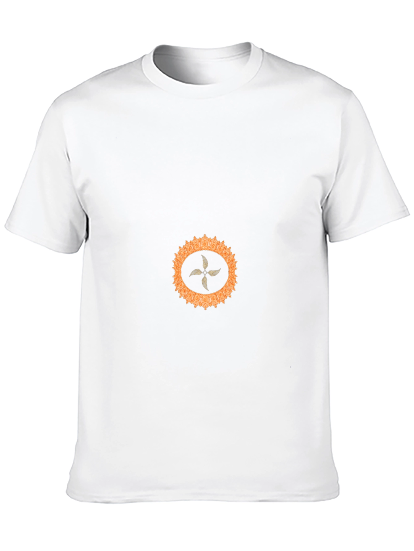 Unique Black T-Shirt with Abstract Graphic Print