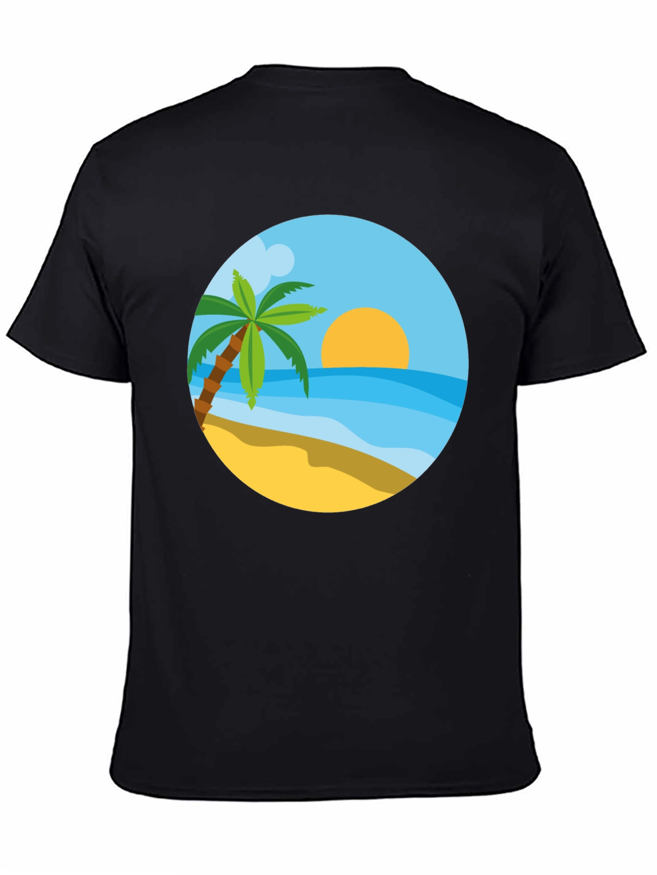 Tropical Beach T-Shirt - Summer Vacation Style