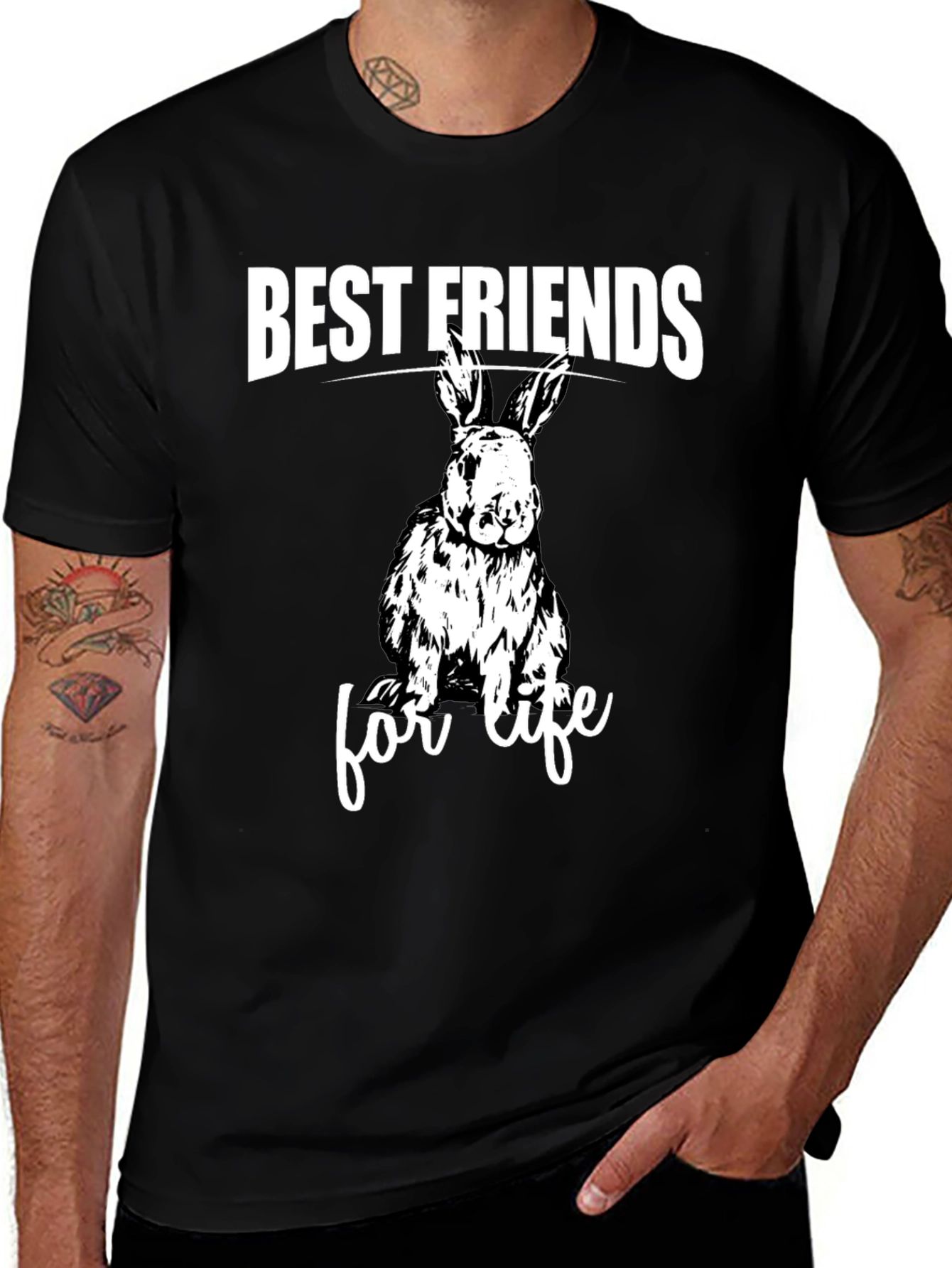 Best Friends for Life Rabbit T-Shirt
