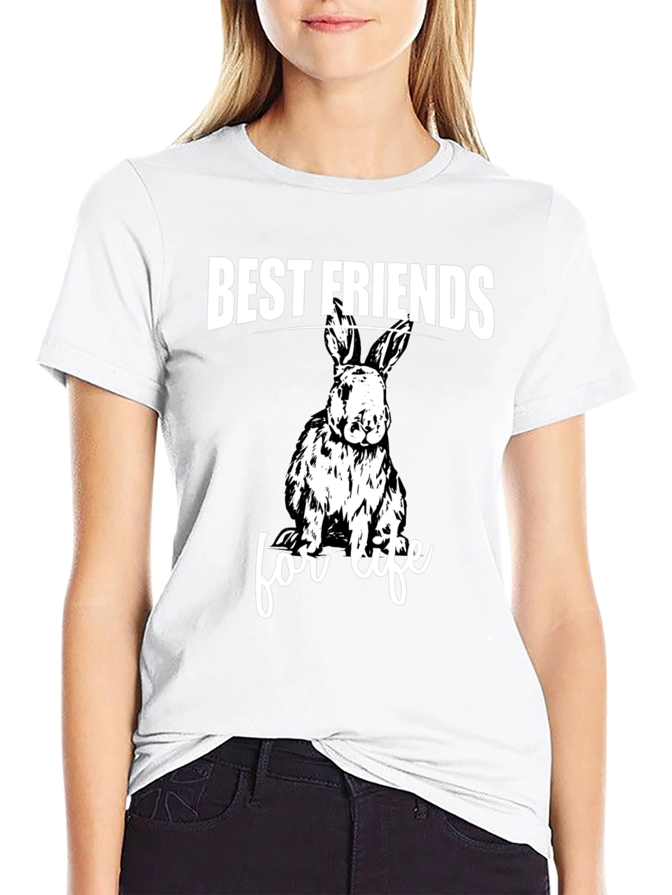 Best Friends for Life Rabbit T-Shirt