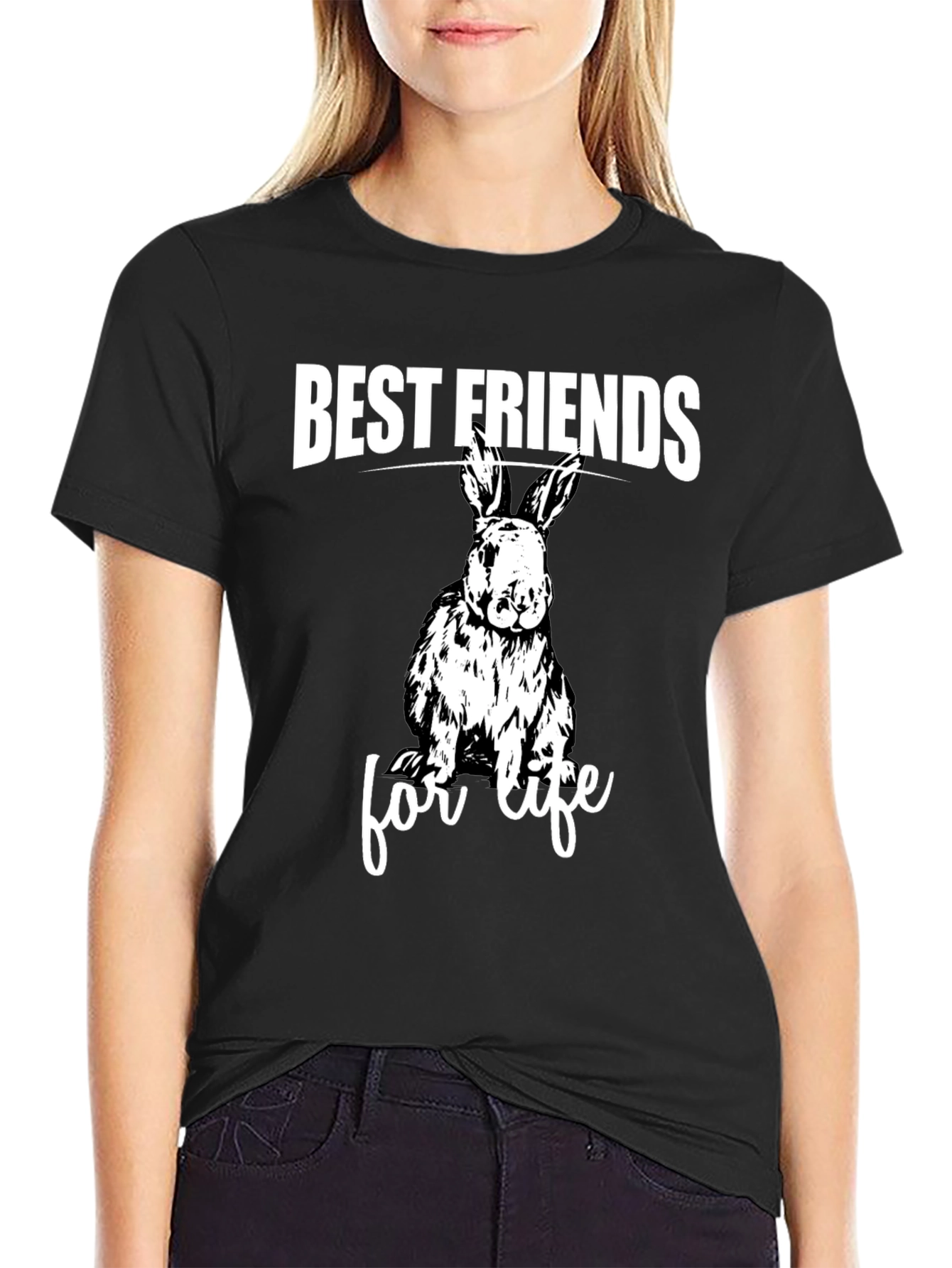 Best Friends for Life Rabbit T-Shirt