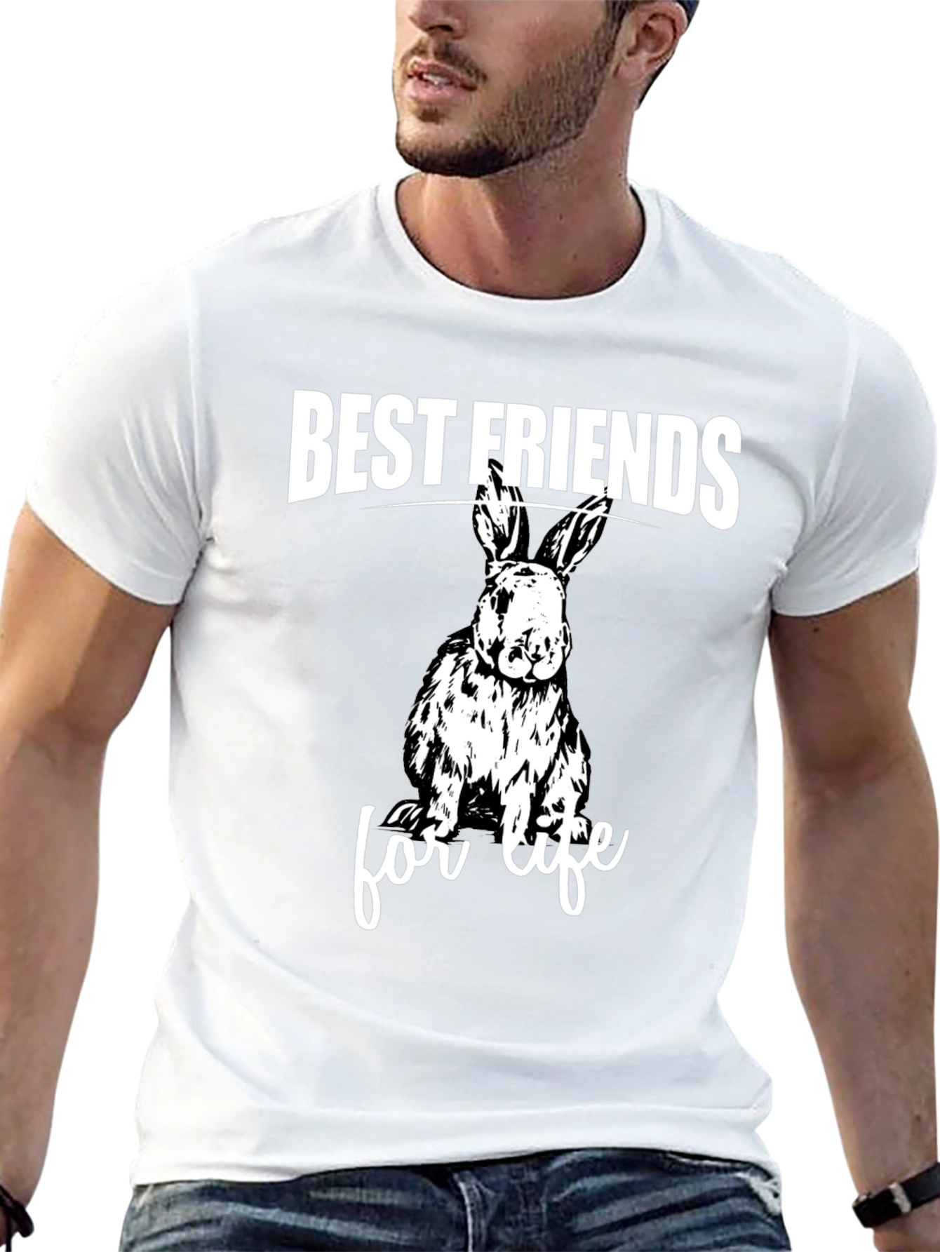 Best Friends for Life Rabbit T-Shirt